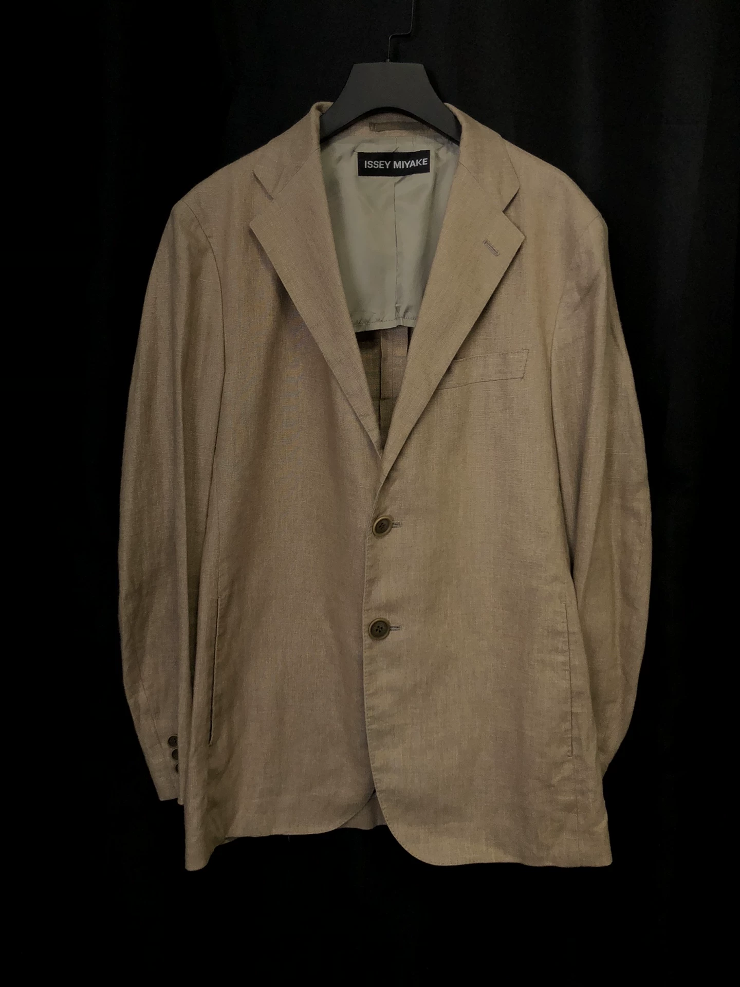 Issey Miyake 1980s Linen Jacket