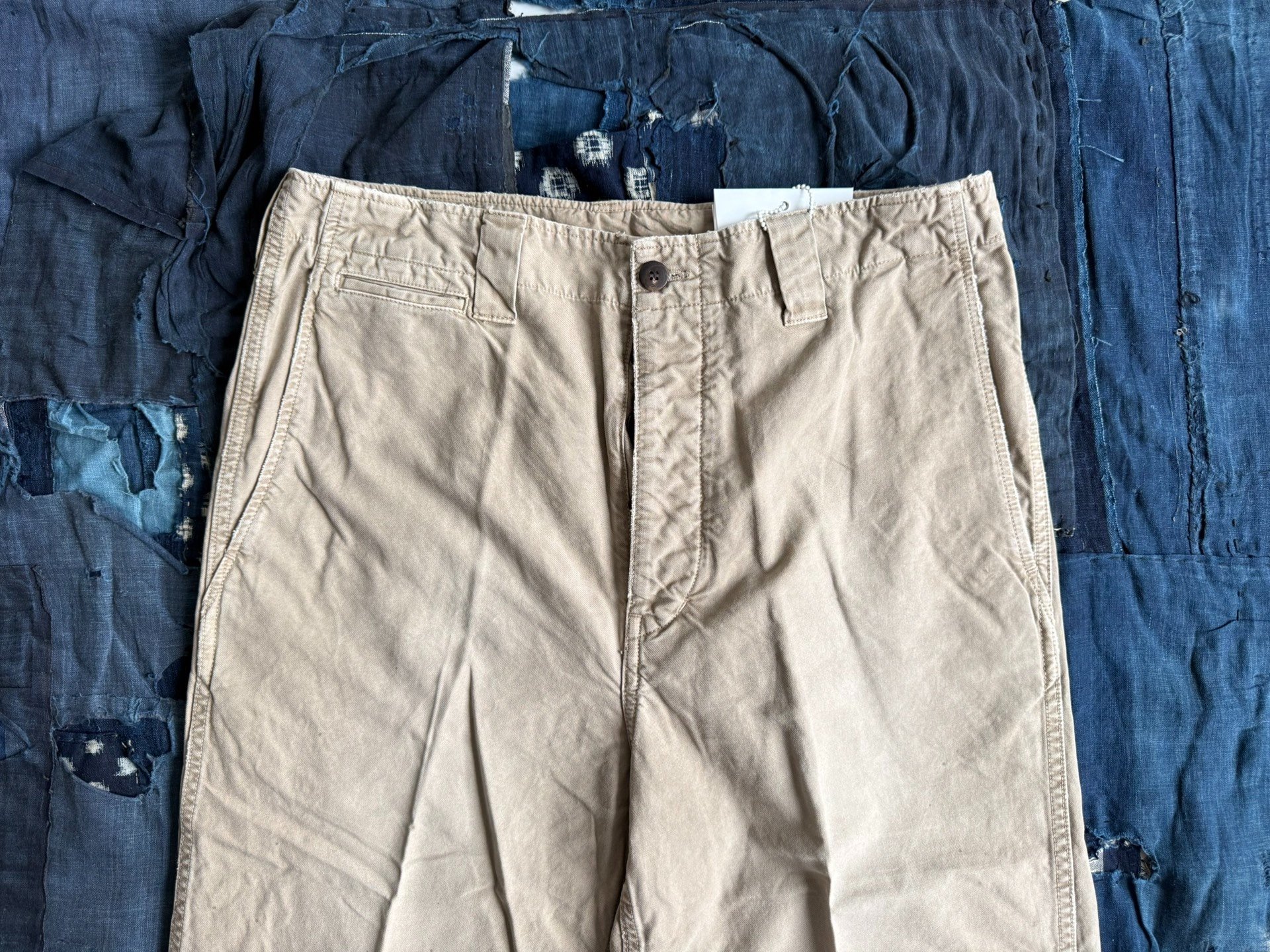 visvim 25SS Wide Chino Pants — back
