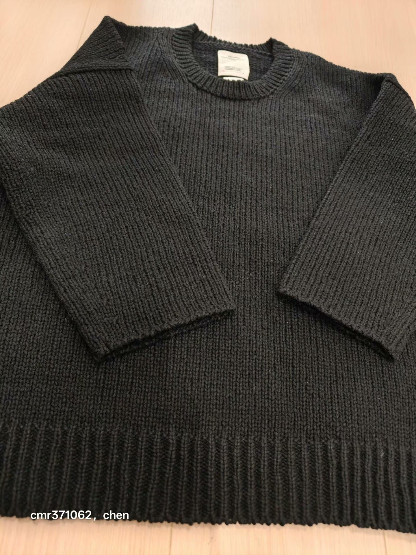 VISVIM 23AW JUMBO SB KNIT 3/4 — detail