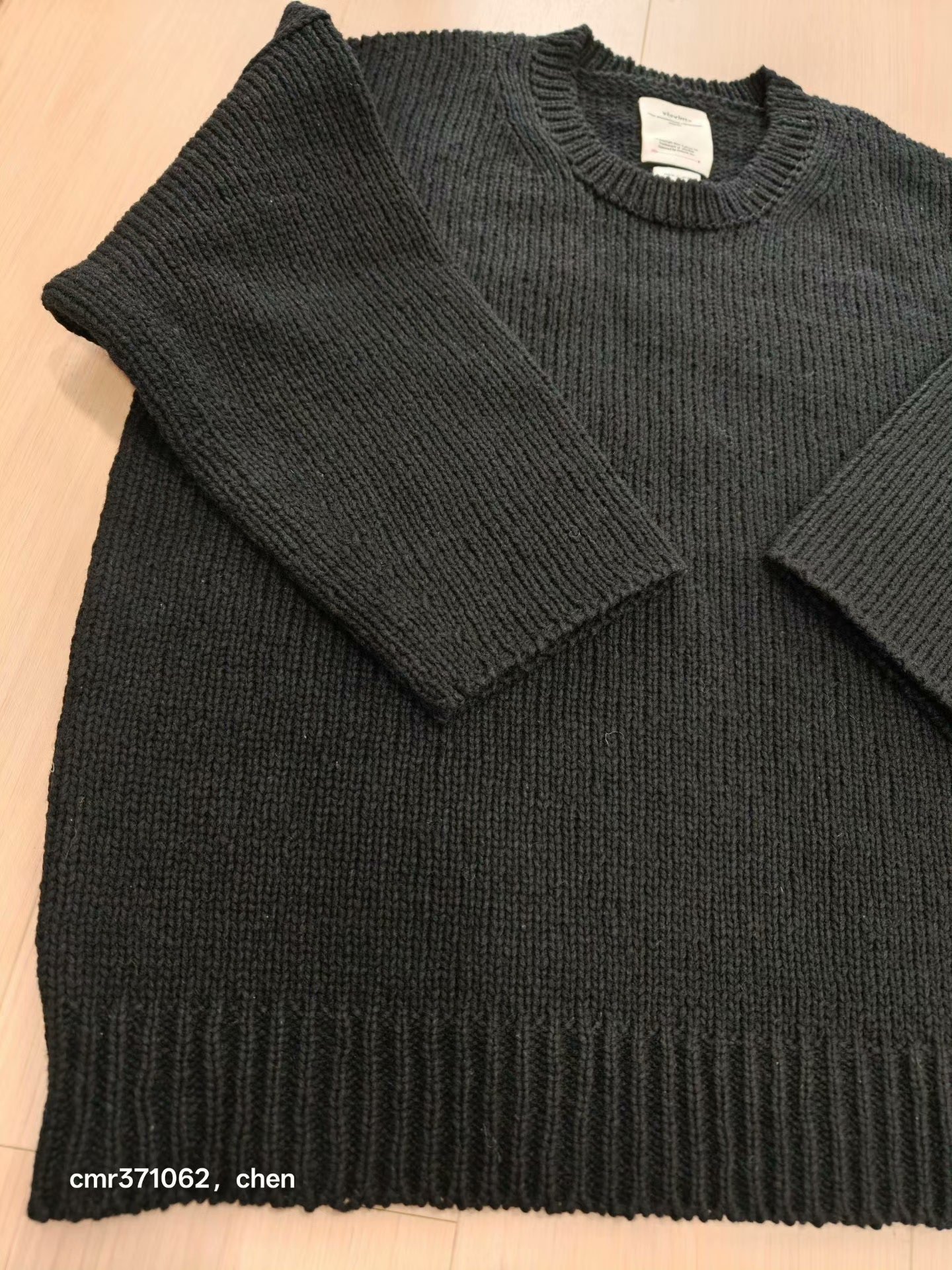 VISVIM 23AW JUMBO SB KNIT 3/4 — back