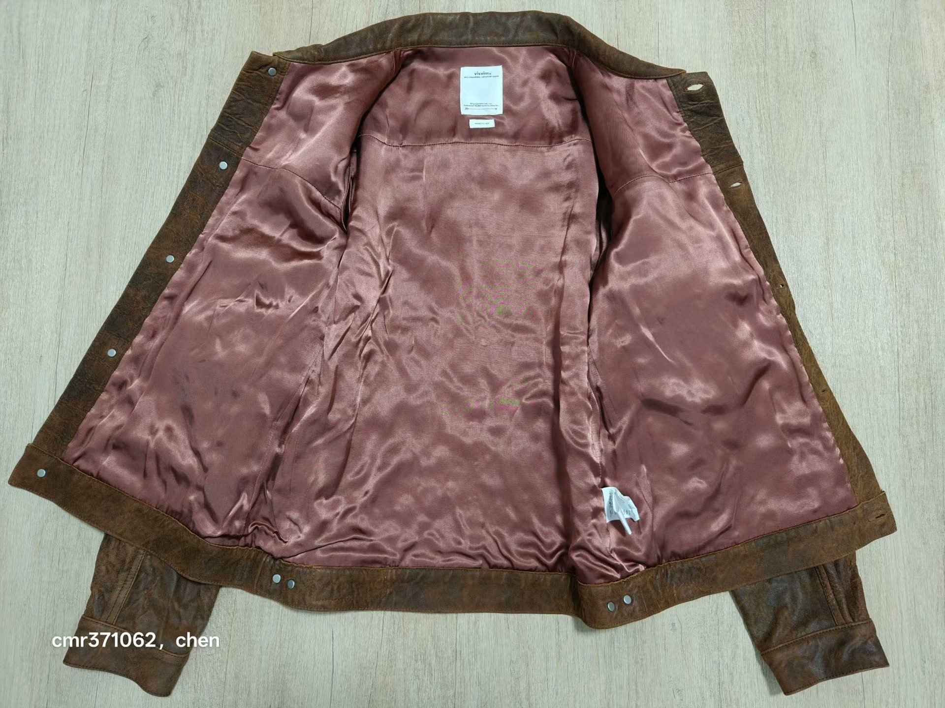 VISVIM 20AW 101 JKT IT — label