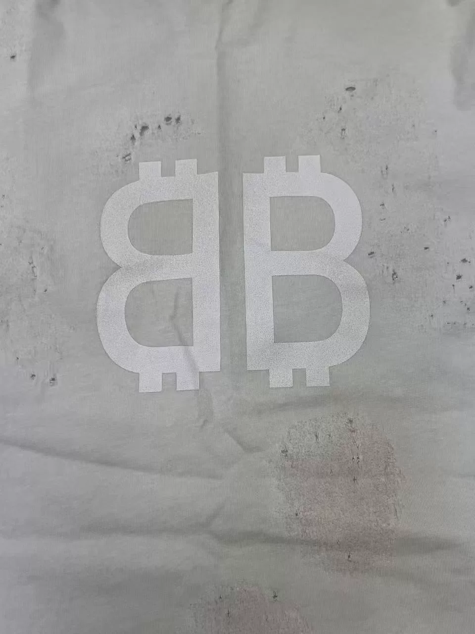 Balenciaga SS23 BB Logo Short-Sleeve T-Shirt — detail
