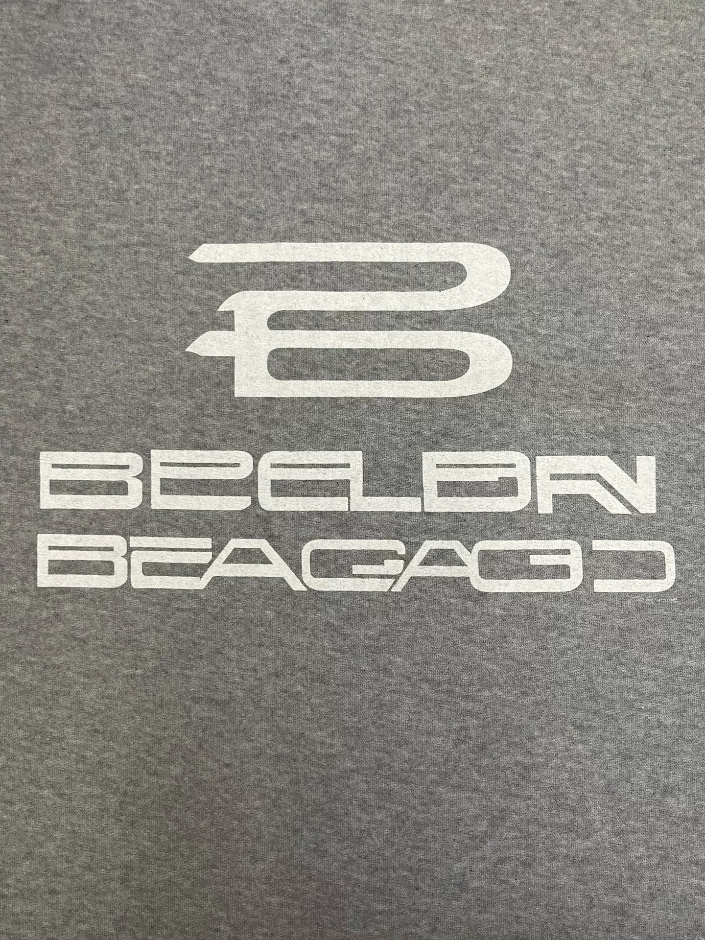 Balenciaga AI Generated Oversized T-Shirt — back