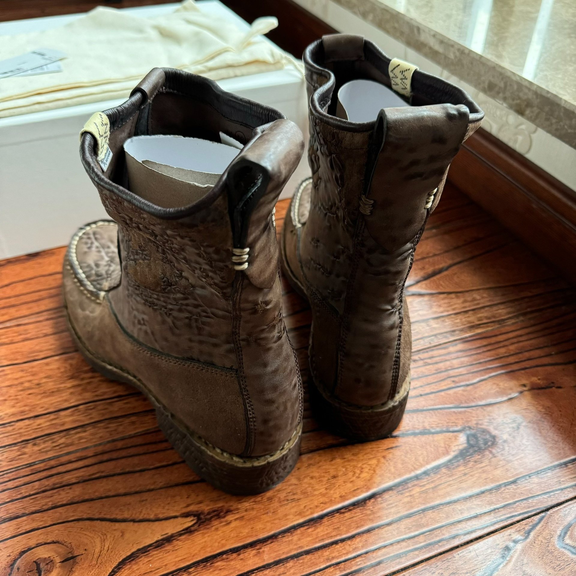 visvim 25AW Nakoda Boot-Folk — label