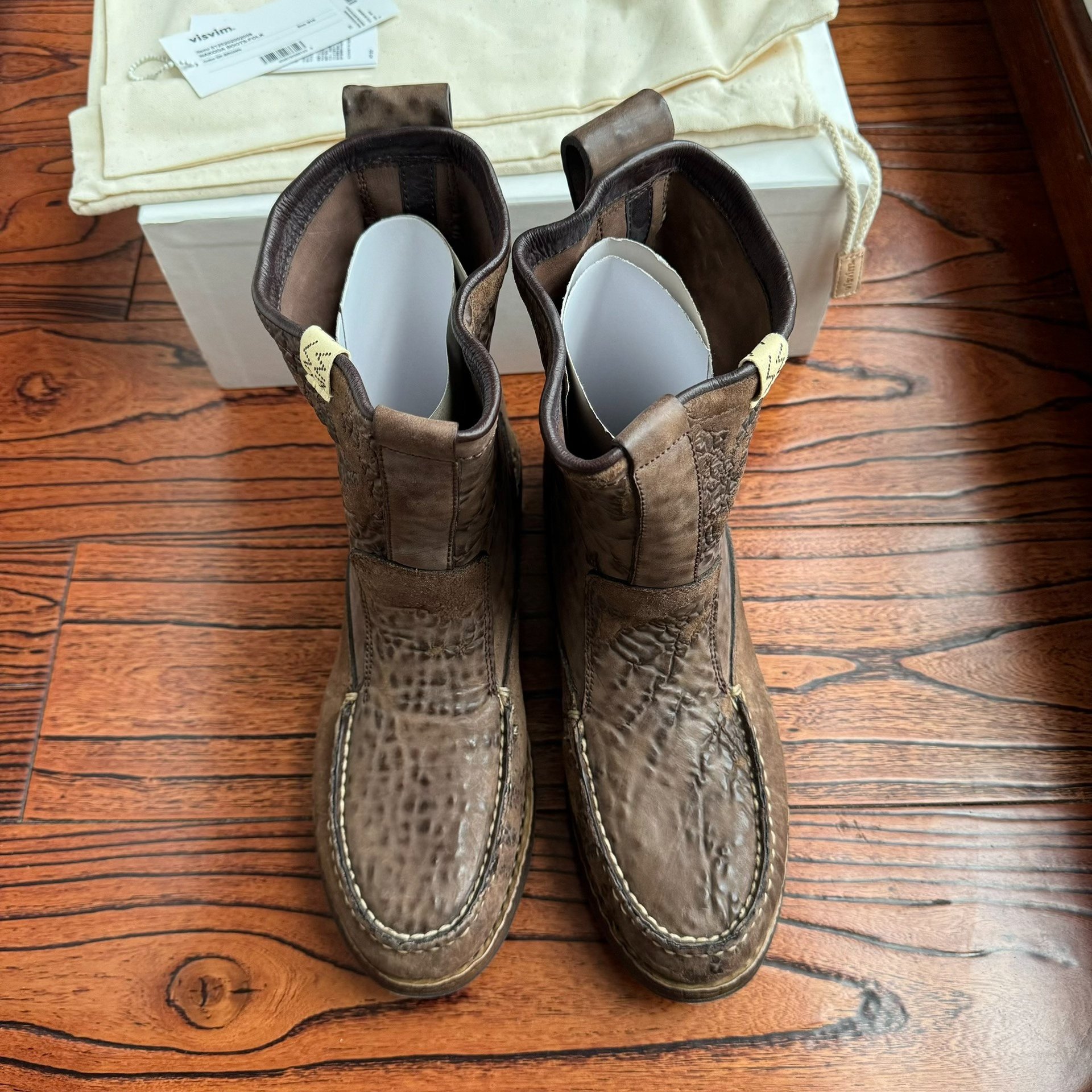 visvim 25AW Nakoda Boot-Folk — front