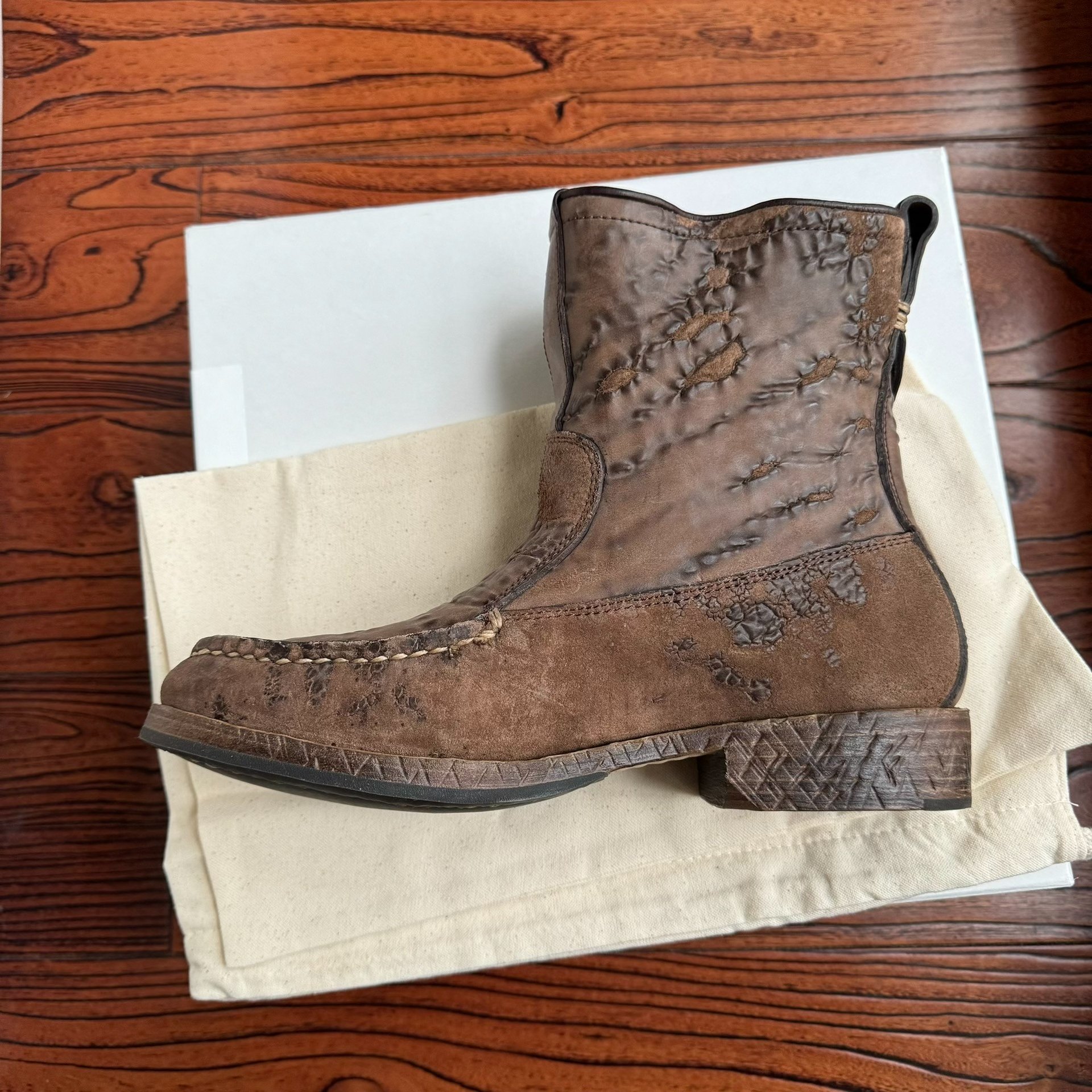 visvim 25AW Nakoda Boot-Folk — back