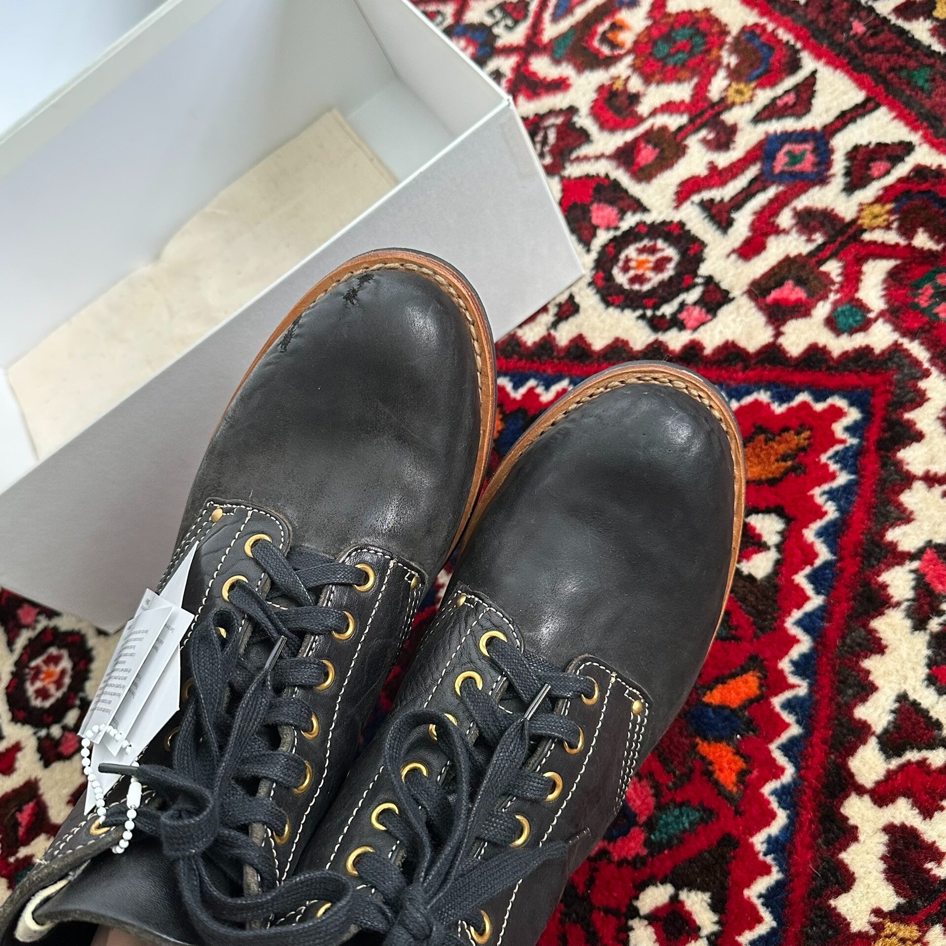 VISVIM 23AW BRIGADIER BOOTS — label