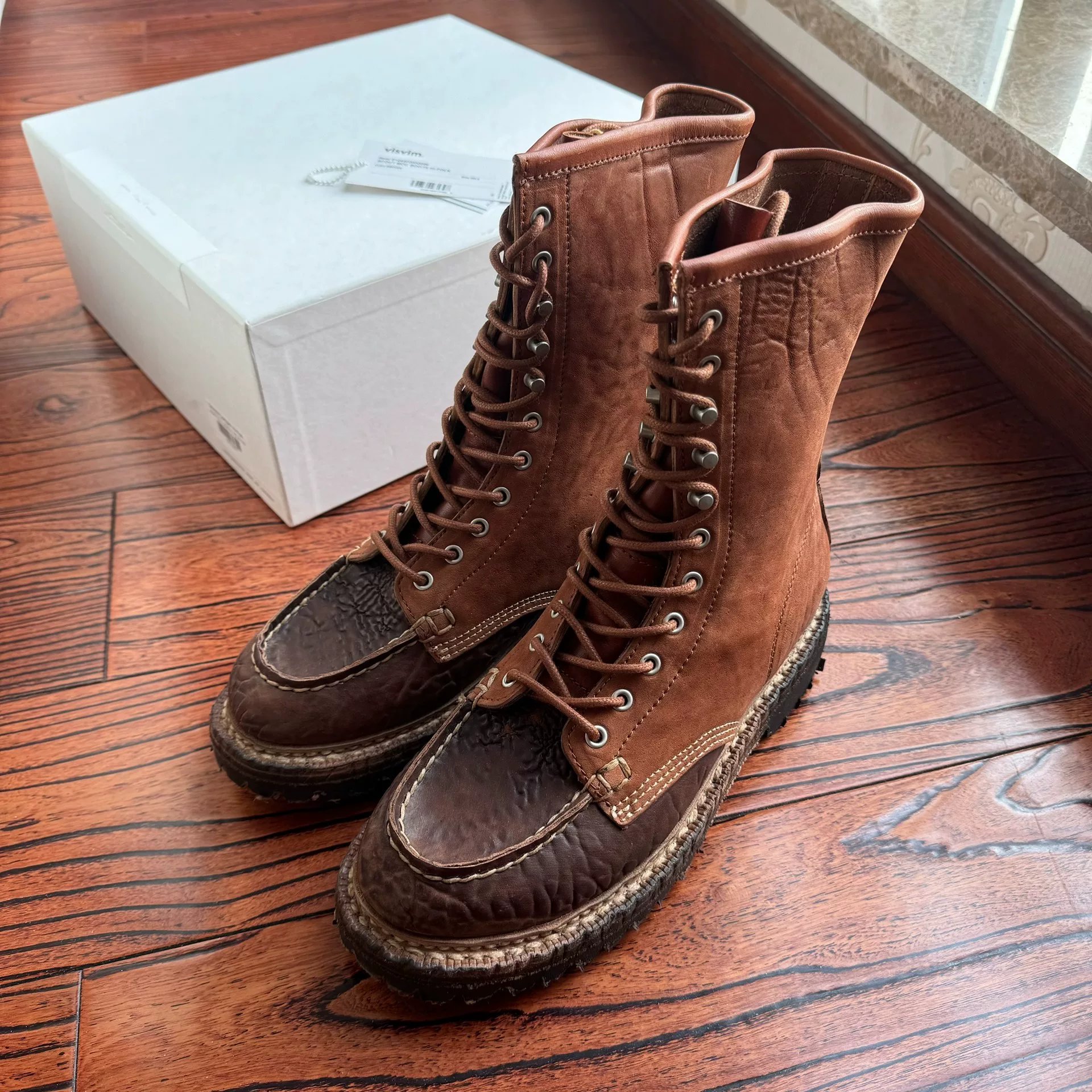 Visvim Scout Moc Boots Hi-Folk