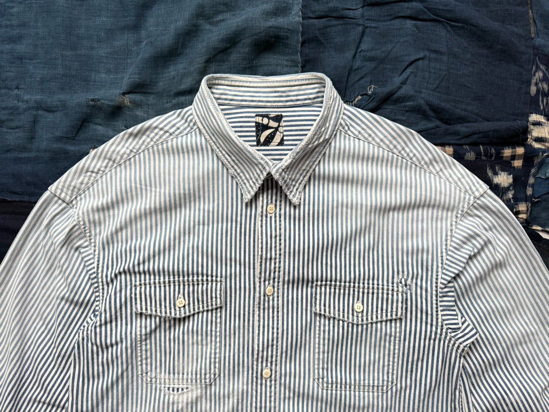 VISVIM 24AW ICT PIONEER SHIRT L/S HICKORY — back
