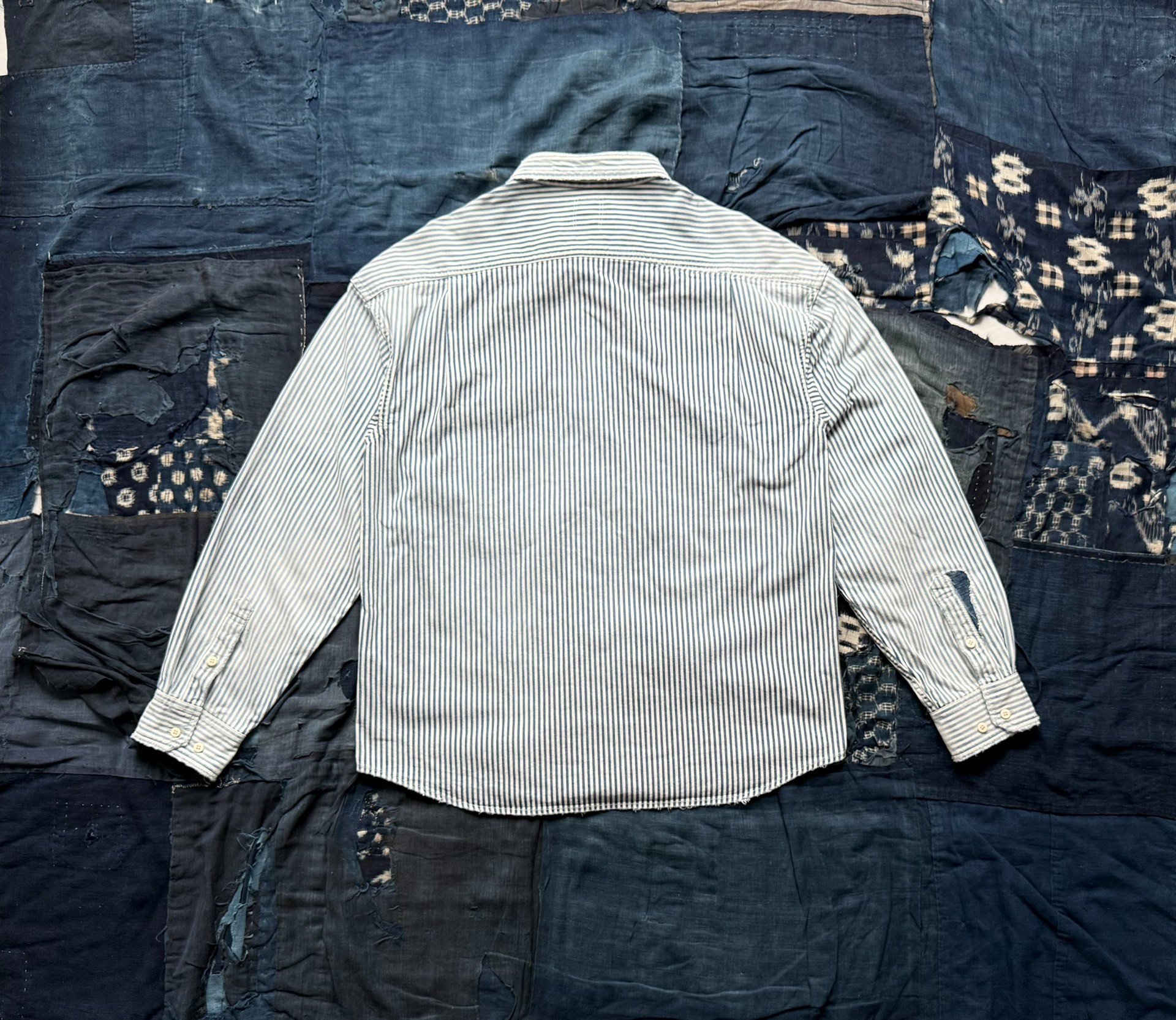 VISVIM 24AW ICT PIONEER SHIRT L/S HICKORY — detail