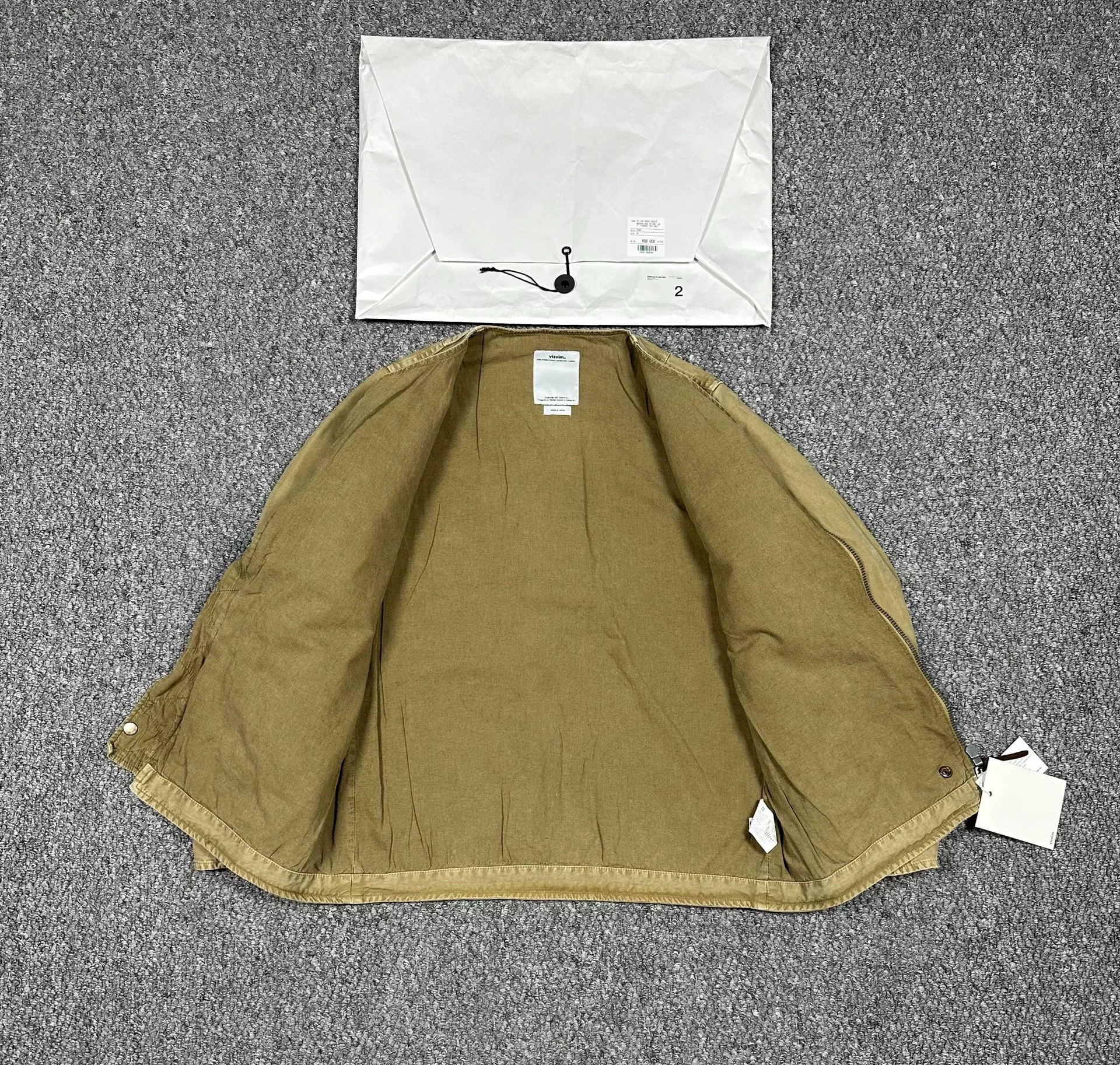 VISVIM 16SS MORNING STAR JKT — back