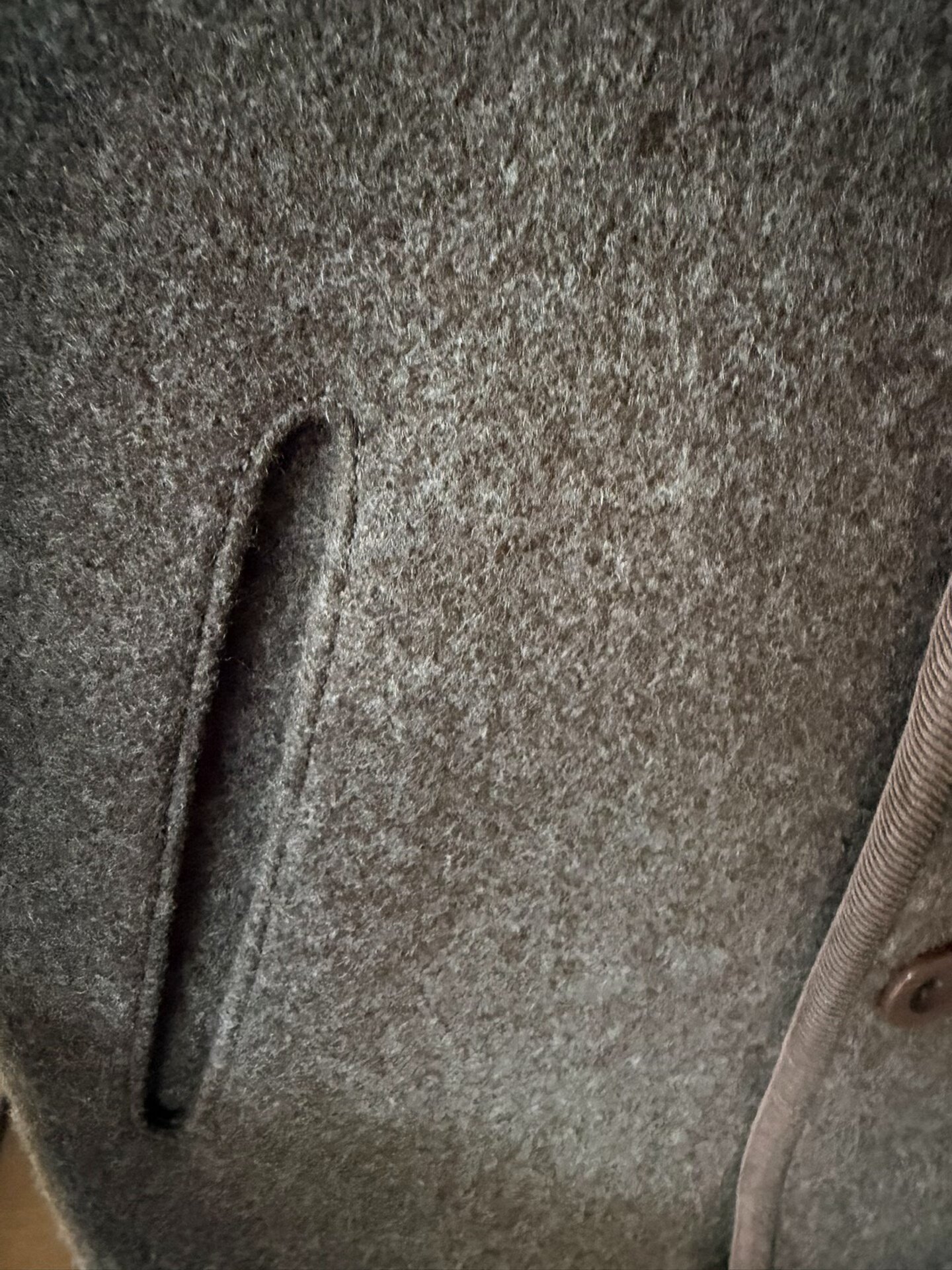 visvim lieutenant matoi jkt premium wool — detail