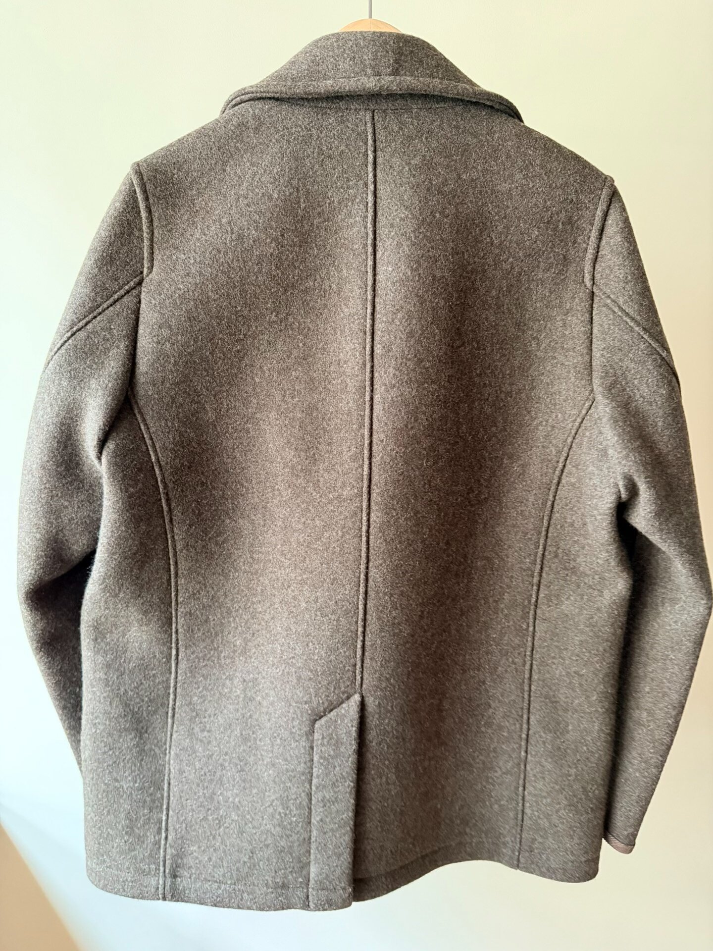 visvim lieutenant matoi jkt premium wool — label
