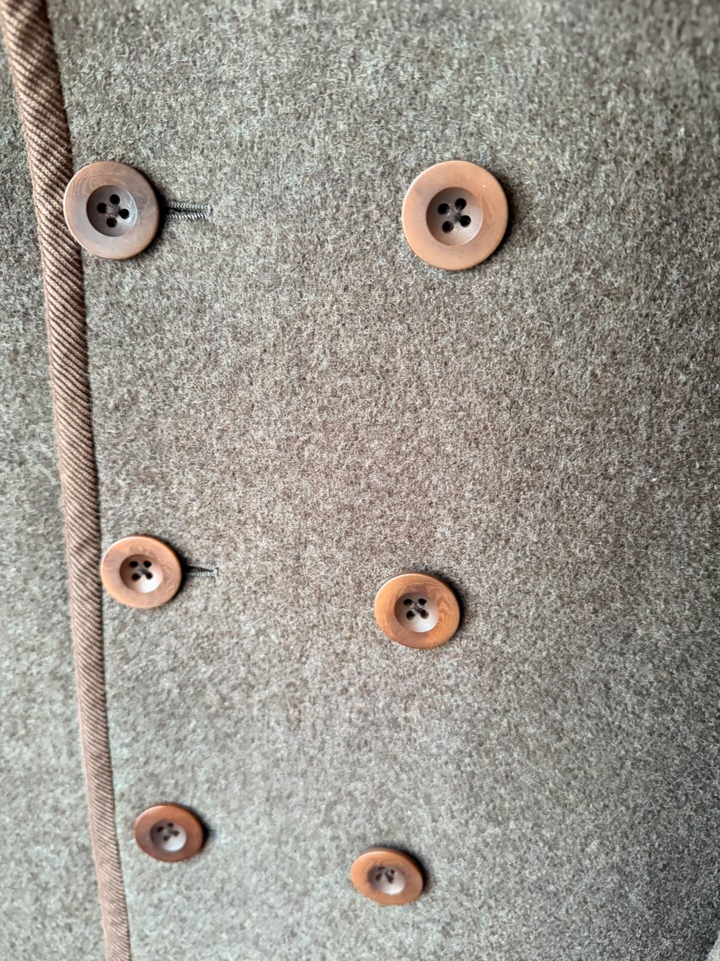 visvim lieutenant matoi jkt premium wool — back