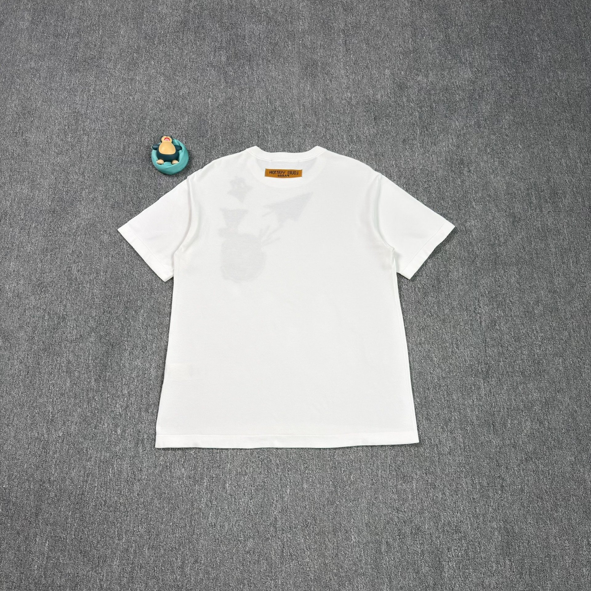 Louis Vuitton White Cartoon Plane Knit Top — front