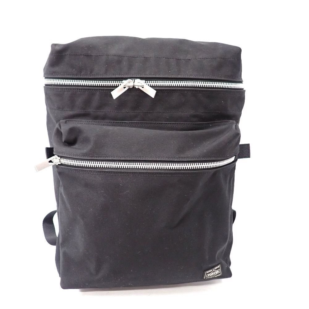 Porter Black Canvas Backpack