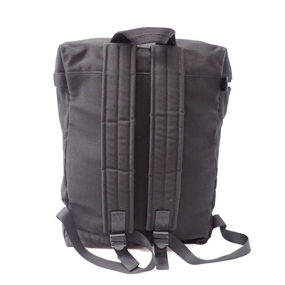 Porter Black Canvas Backpack — front
