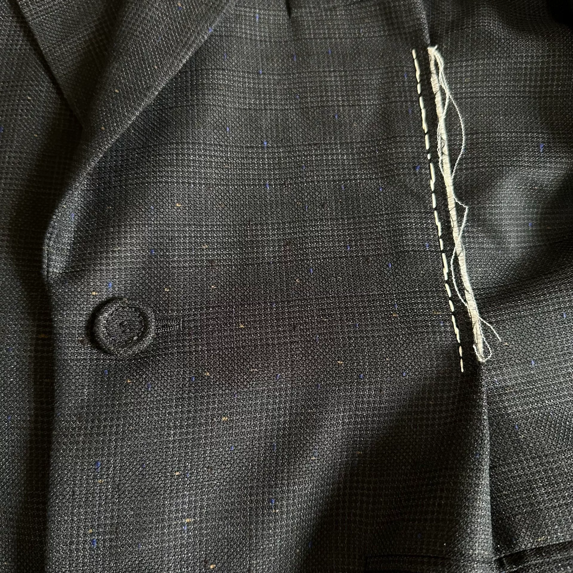 Dior Men 22FW Check Gunlapel Suit — back