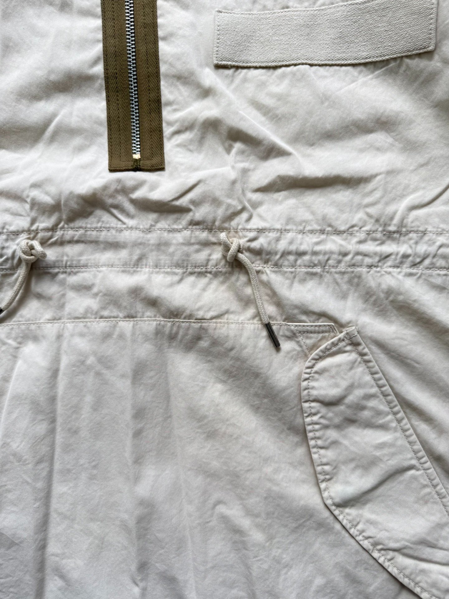 visvim 22AW Dorset Fishtail Parka — label