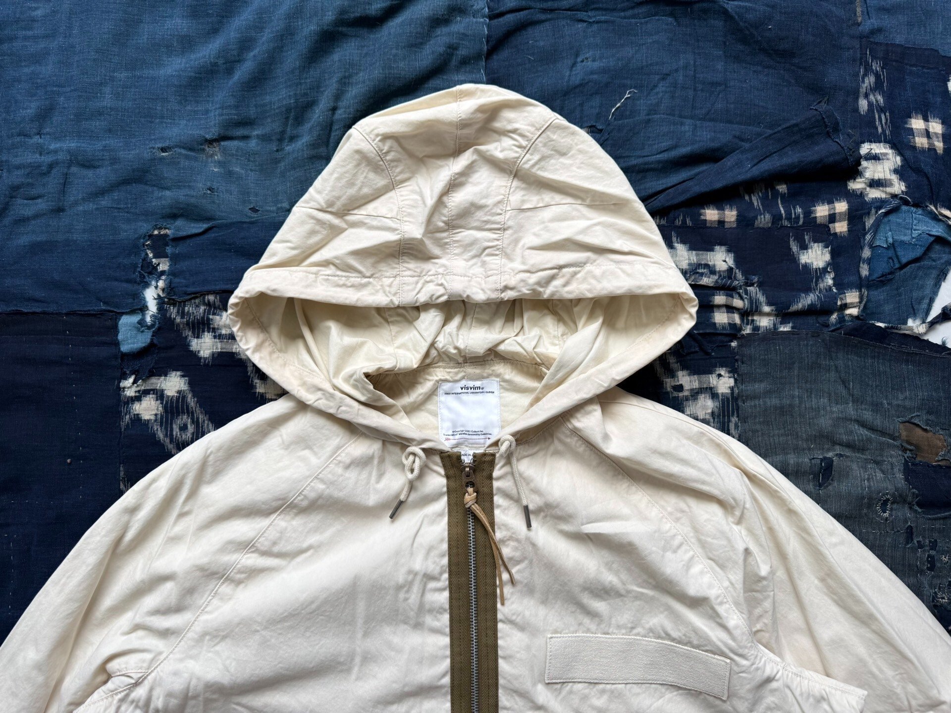 visvim 22AW Dorset Fishtail Parka — detail