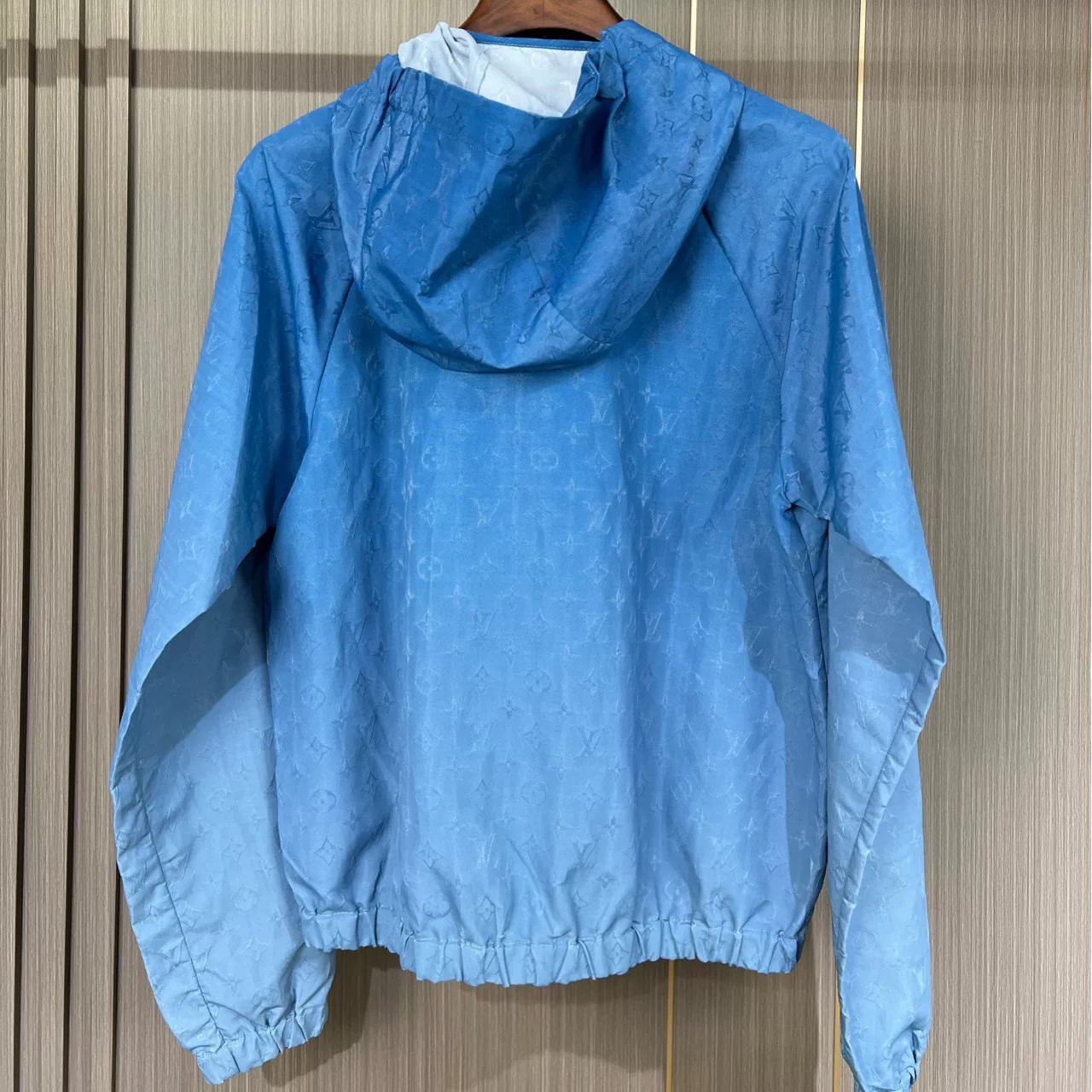 Louis Vuitton Blue Cloud LV Pattern Jacket — front