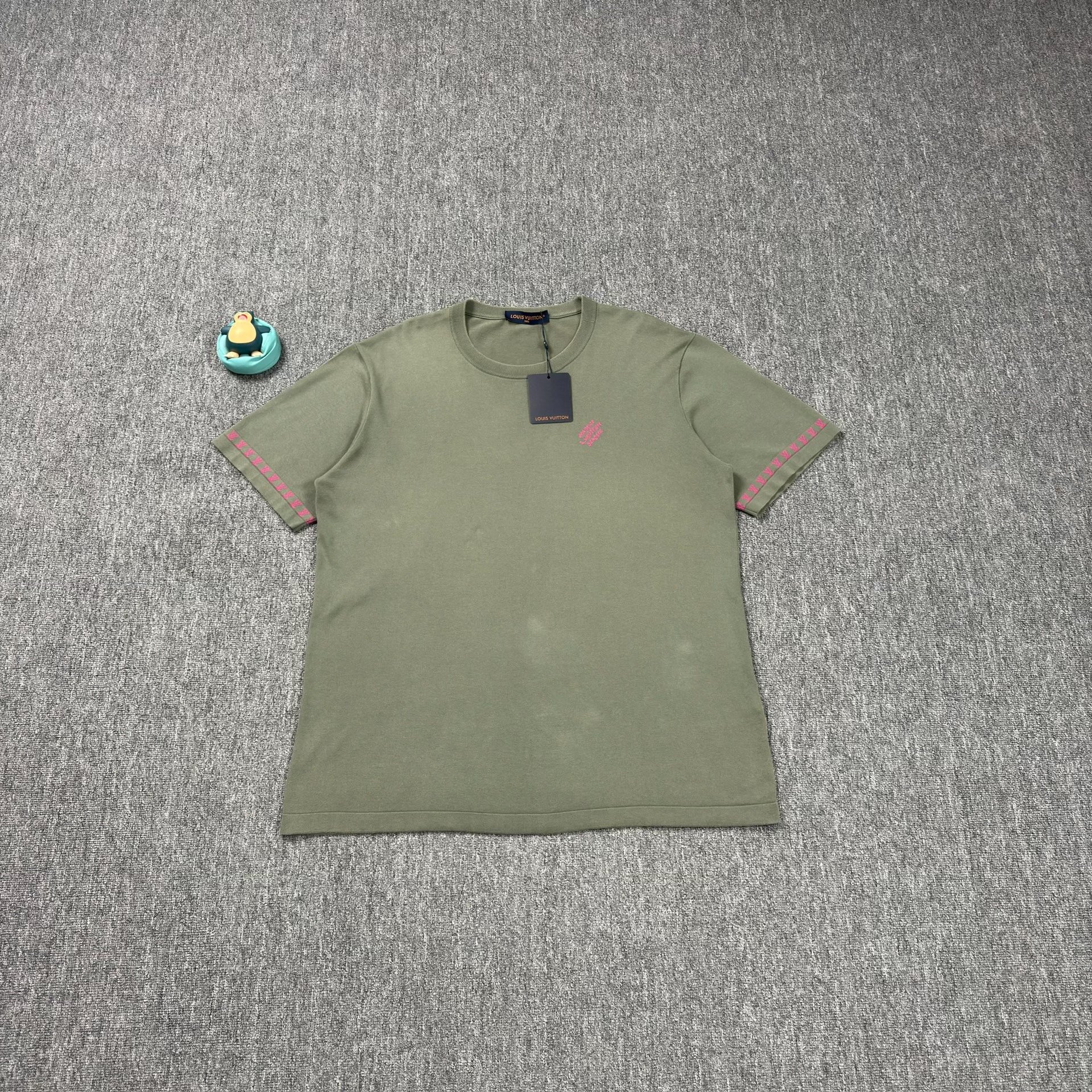 Louis Vuitton Green Short-Sleeve Knit
