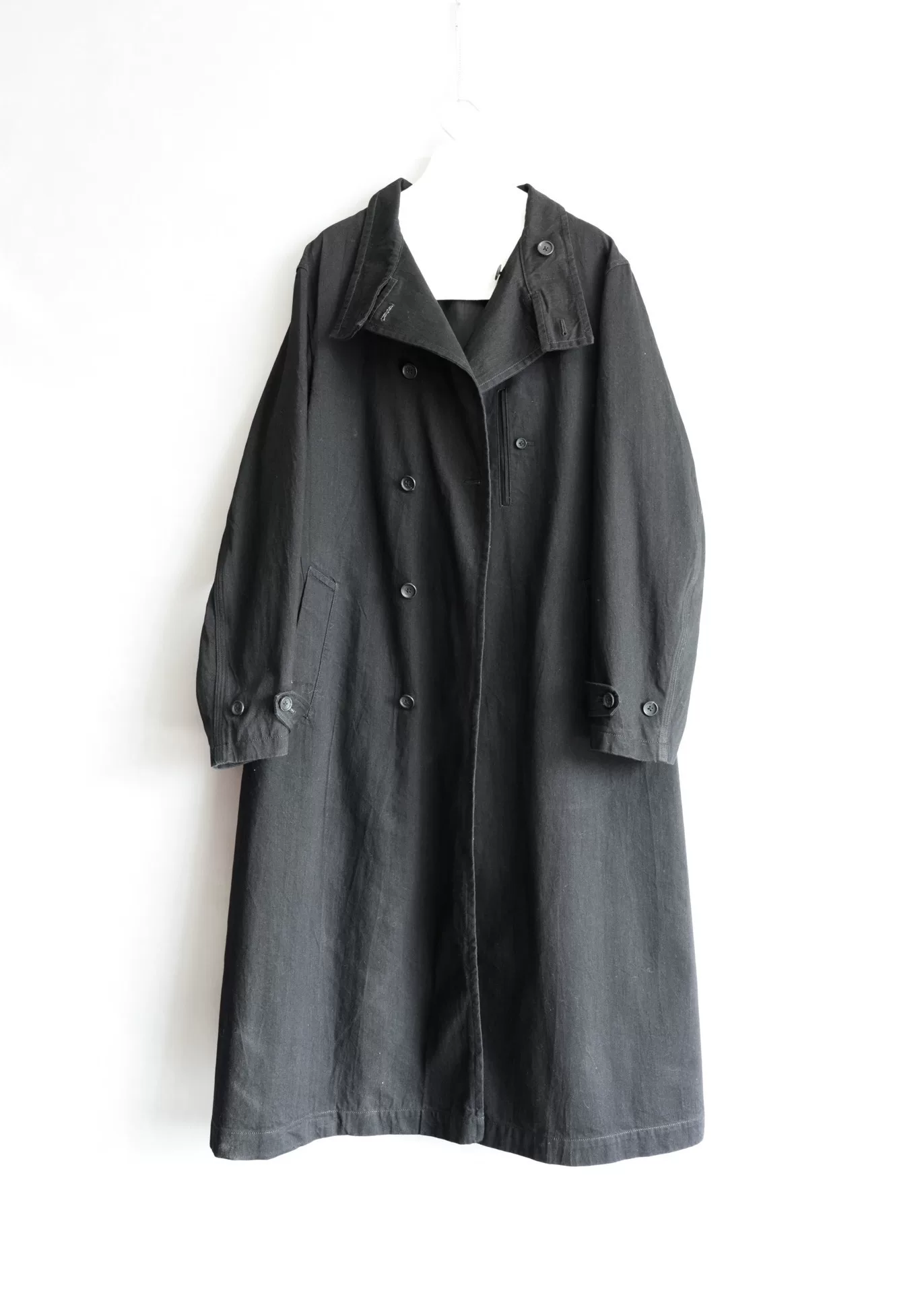 Yohji Yamamoto 23AW Plain Coat — detail