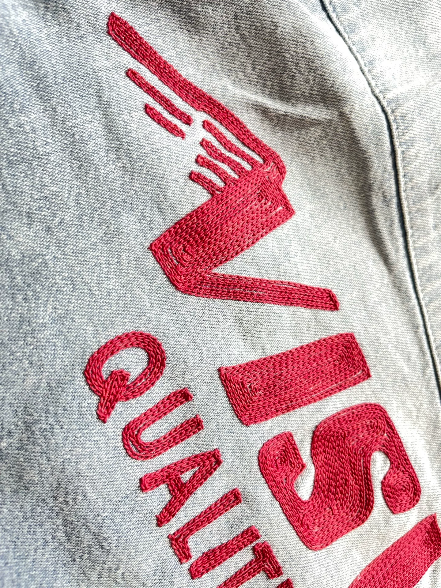 VISVIM 24AW Social Sculpture Denim Shirt — label