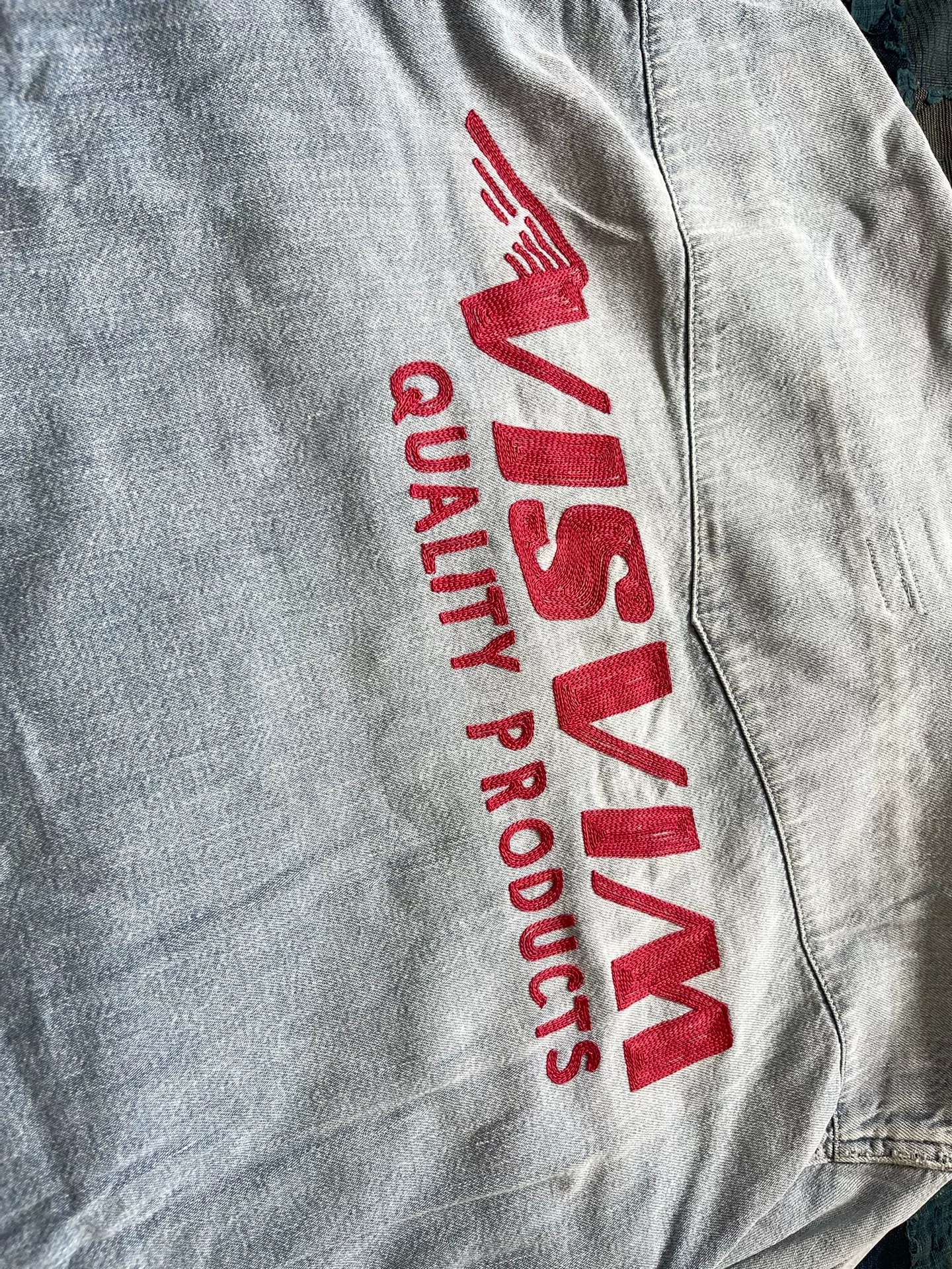 VISVIM 24AW Social Sculpture Denim Shirt — back