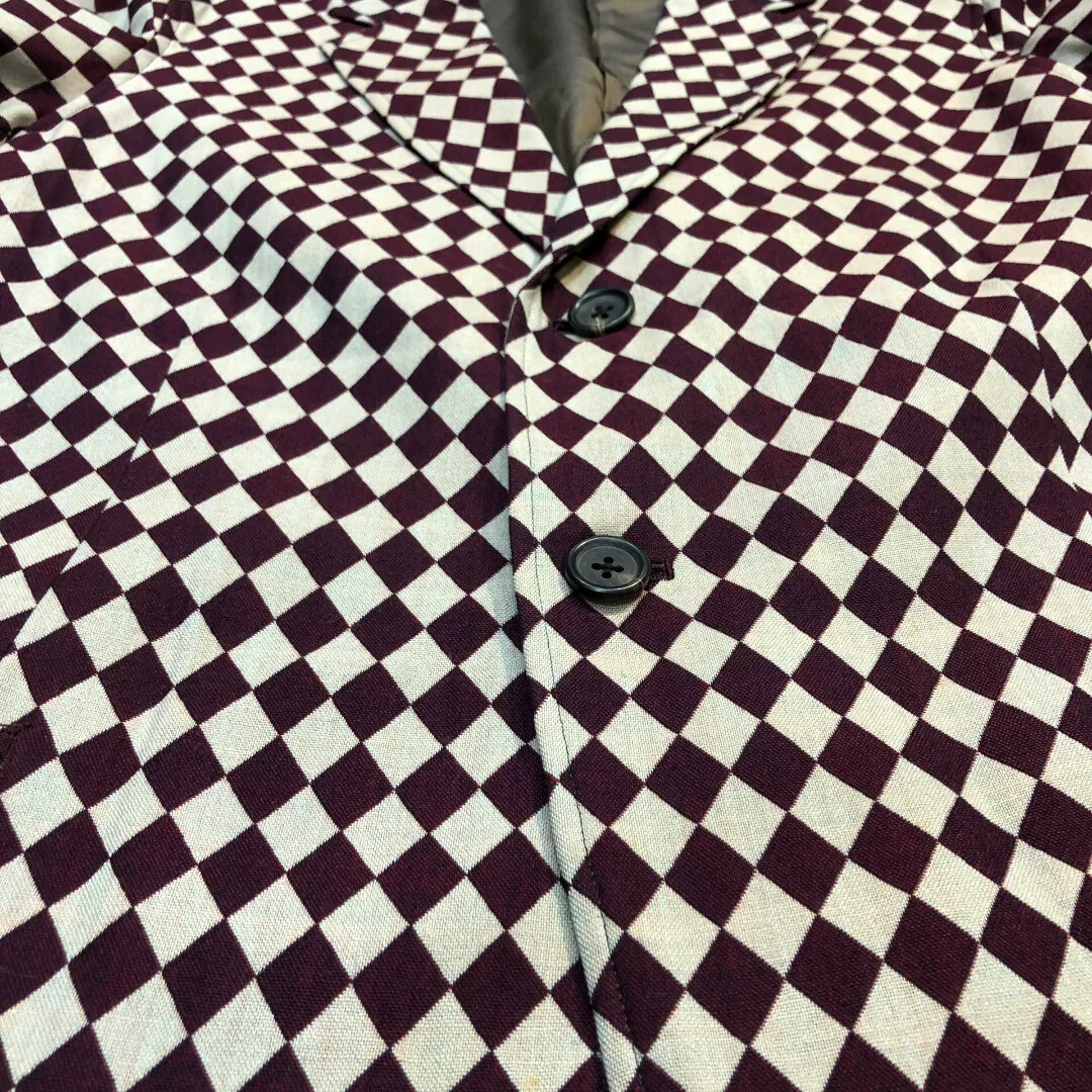 Yohji Yamamoto 97AW Runway Suit — detail