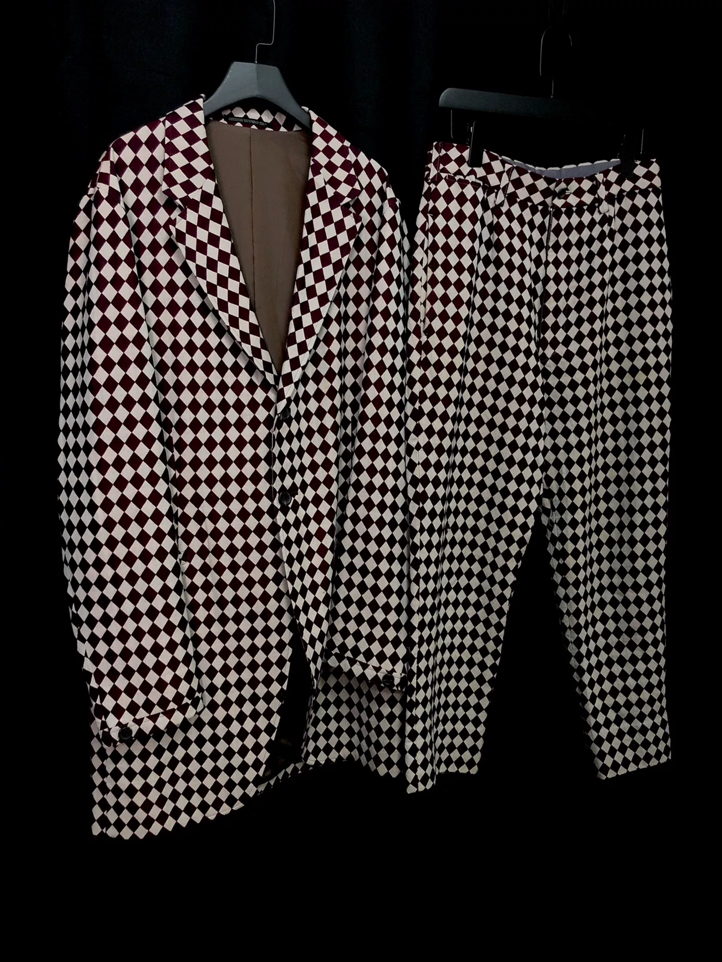 Yohji Yamamoto 97AW Runway Suit — back