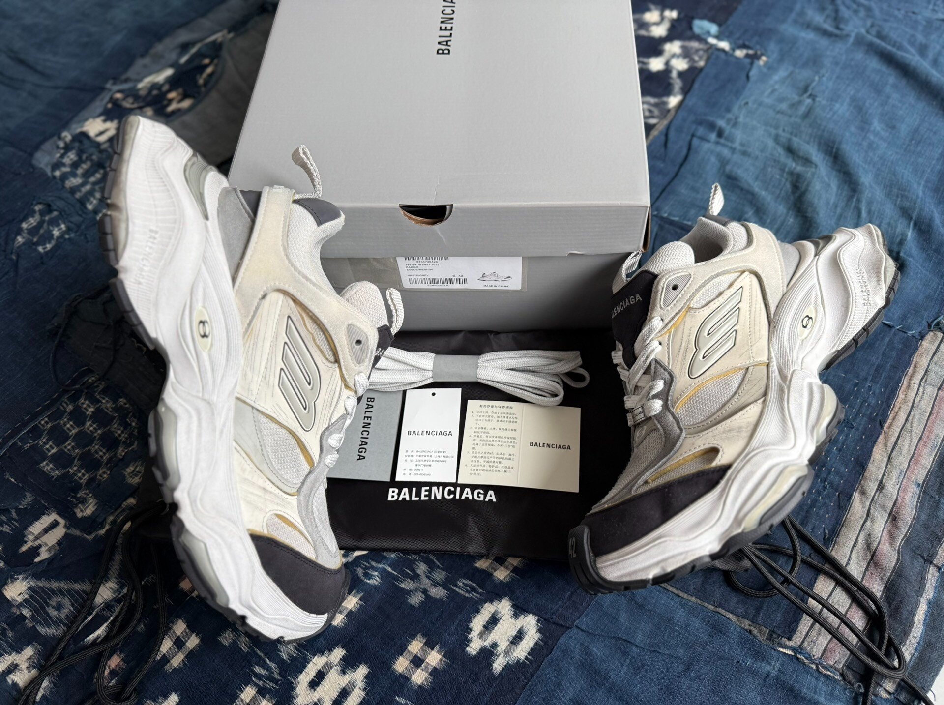 Balenciaga Cargo Dad Running Shoes