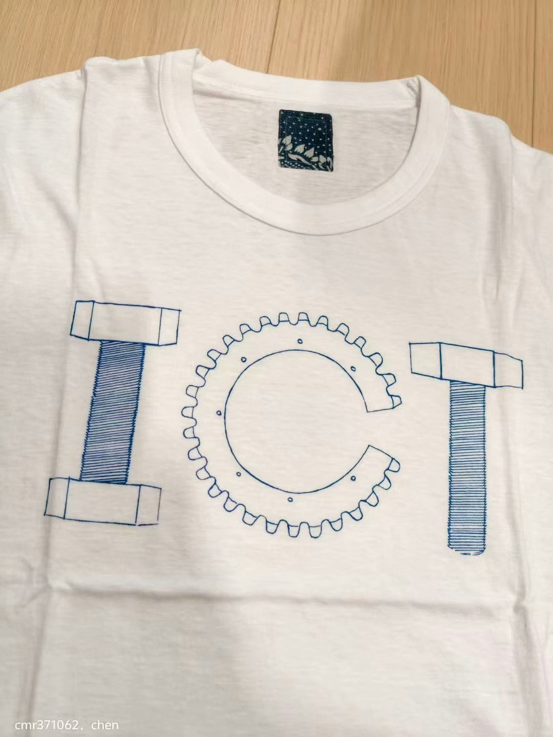 VISVIM 24 ICT JUMBO TEE S/S — front