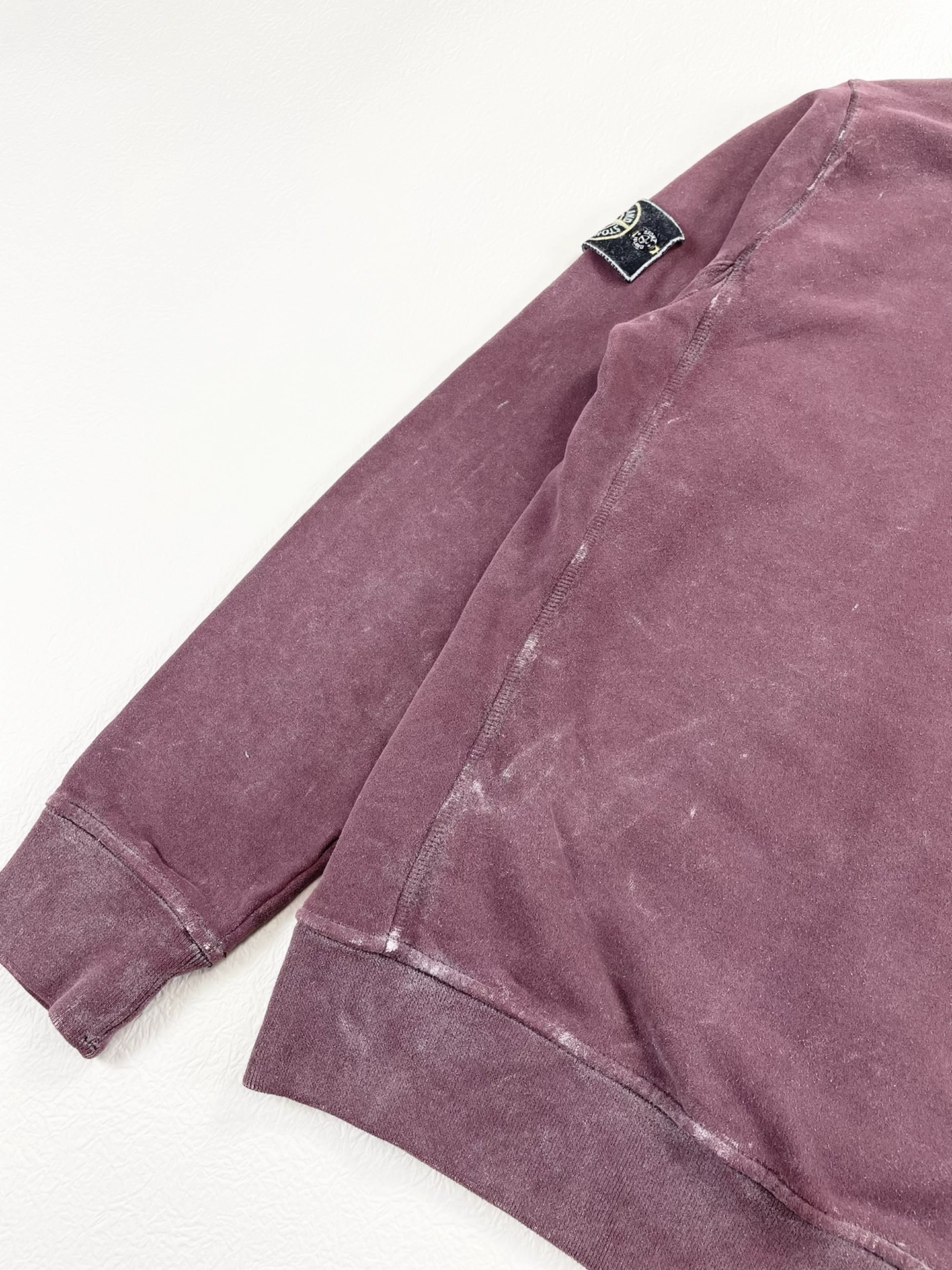 Stone Island 17AW Frost Crewneck Sweatshirt — label