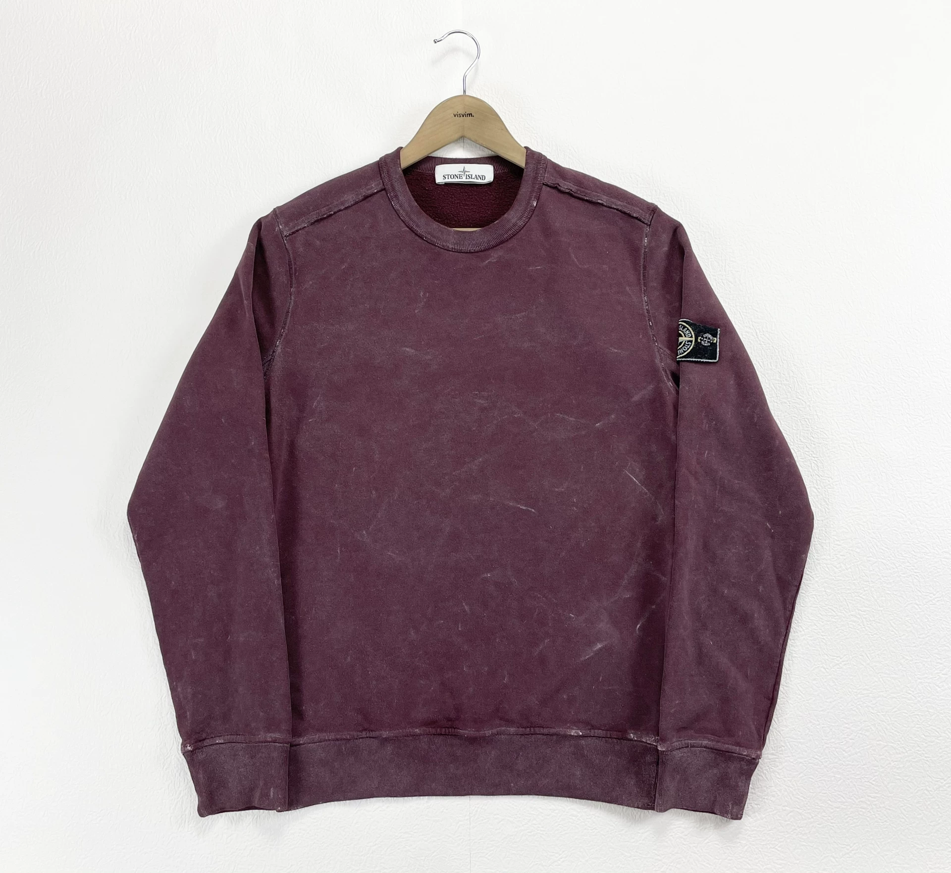 Stone Island 17AW Frost Crewneck Sweatshirt — front