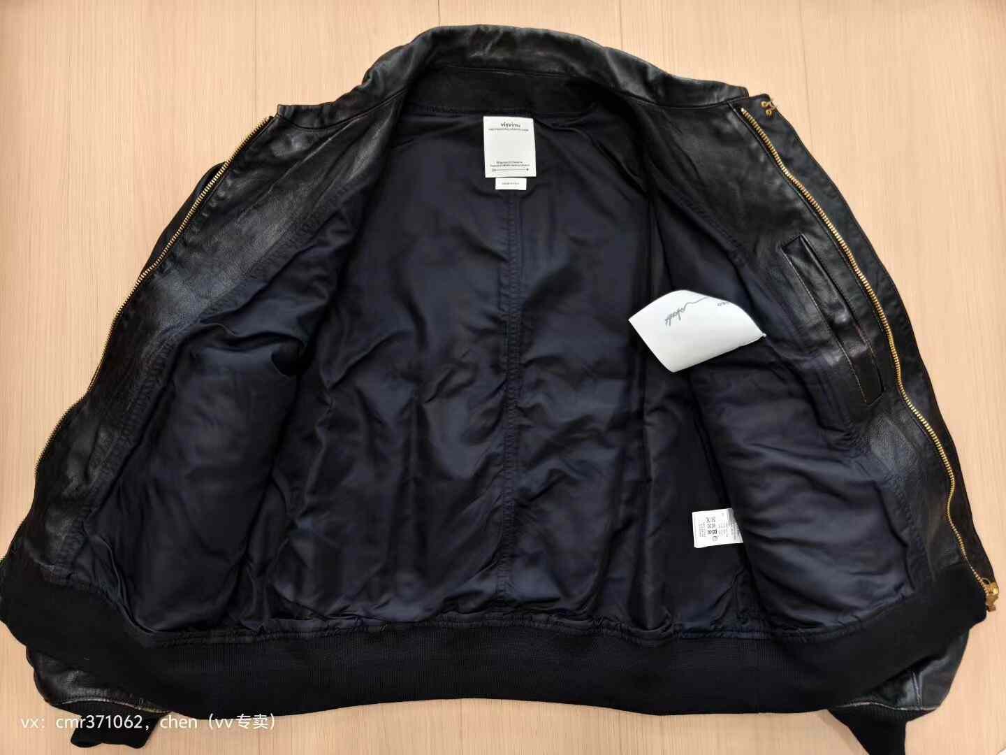 VISVIM 25SS ELMENDORF JKT IT — label