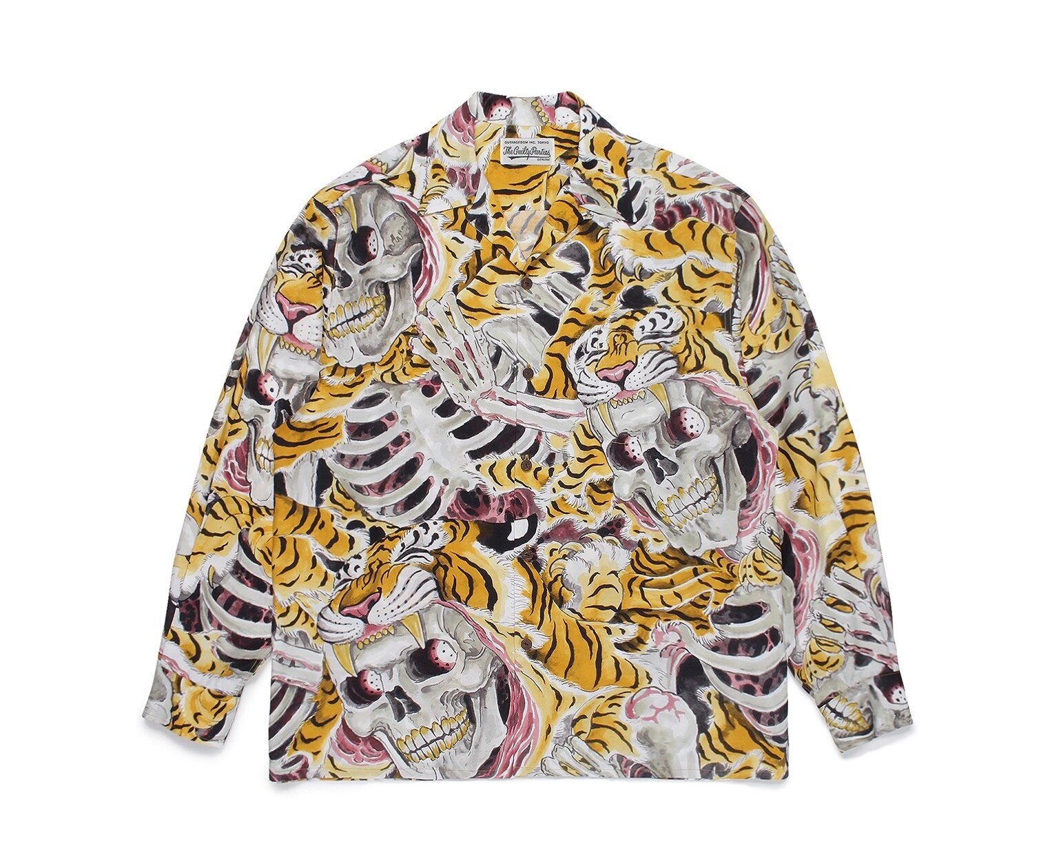 Wacko Maria 22AW Dragon Tiger Longsleeve — front
