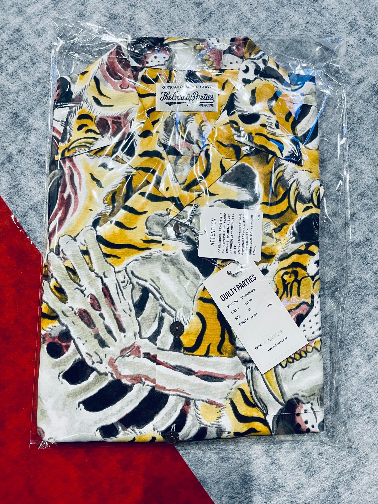 Wacko Maria 22AW Dragon Tiger Longsleeve