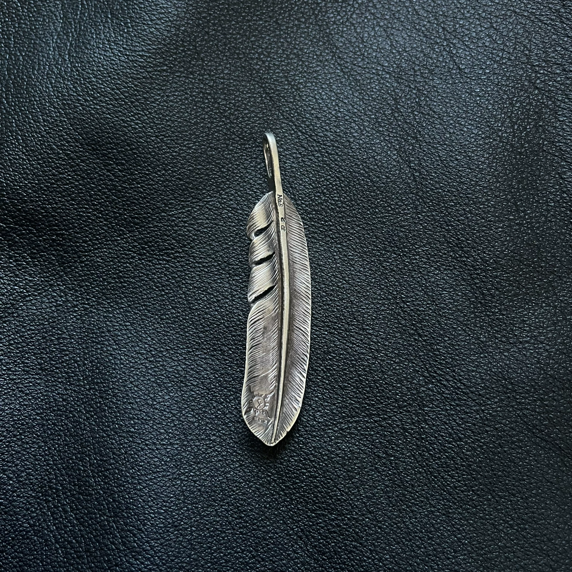 First Arrows no.8 Turquoise Feather — front