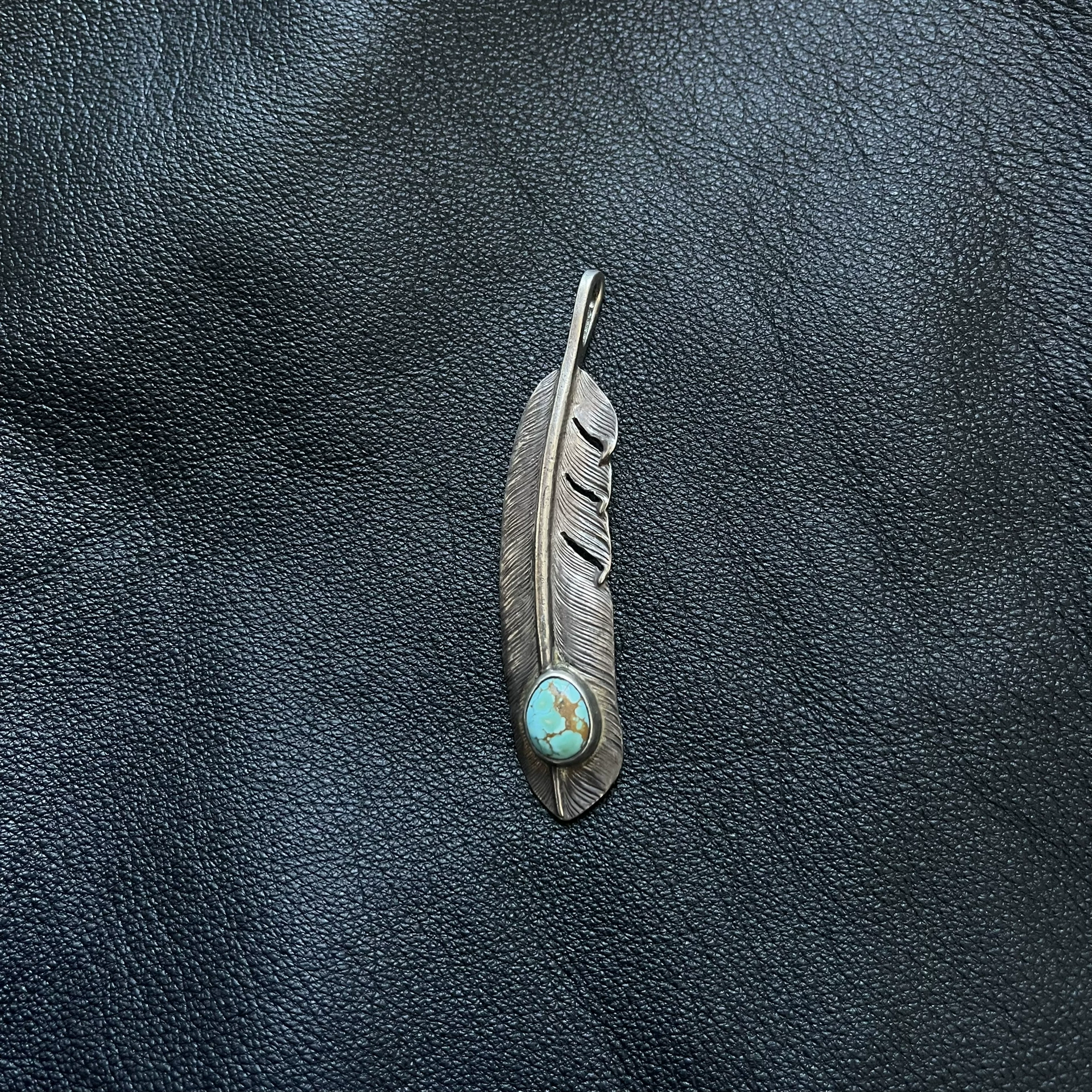 First Arrows no.8 Turquoise Feather