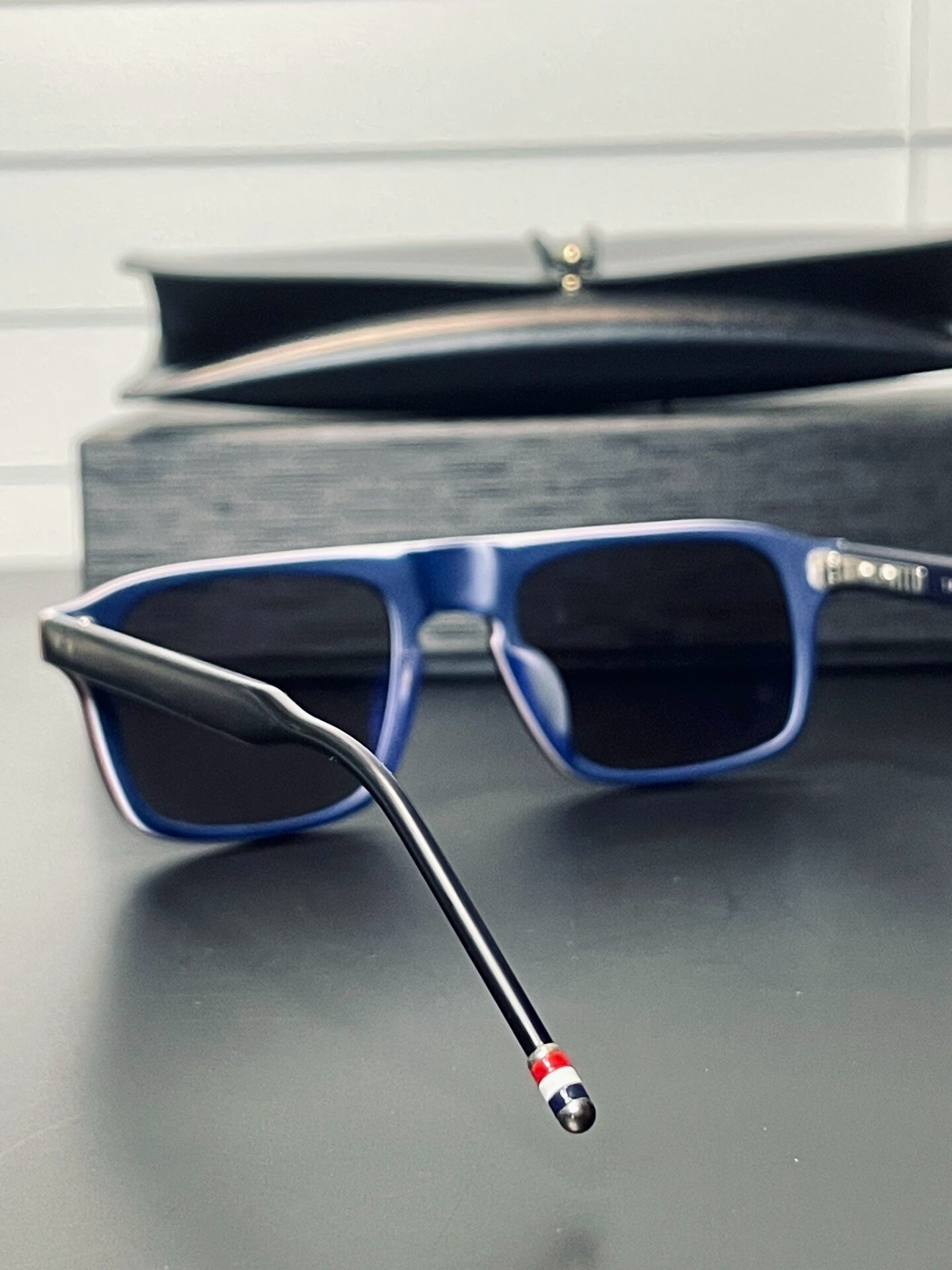 Thom Browne TB-400 Classic Sunglasses — back