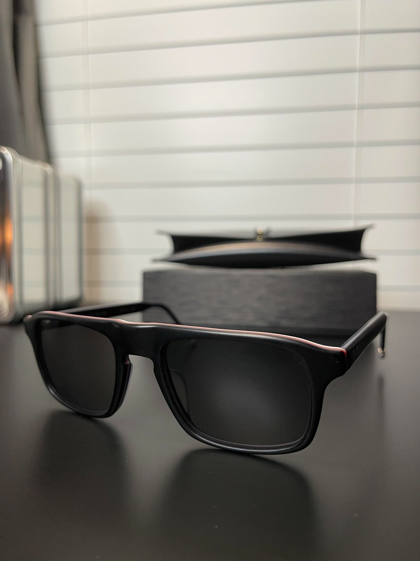 Thom Browne TB-400 Classic Sunglasses — detail