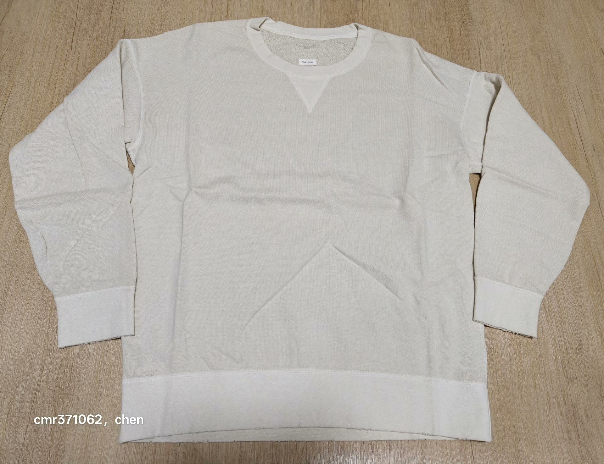 visvim 20AW Jumbo Sweat Uneven Dye