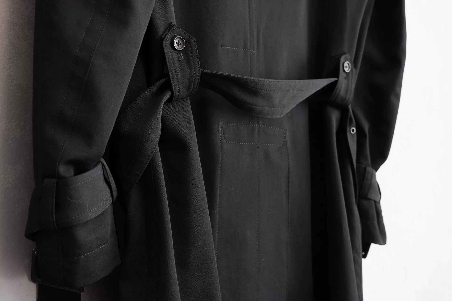 Yohji Yamamoto 07AW Plain Long Coat — back