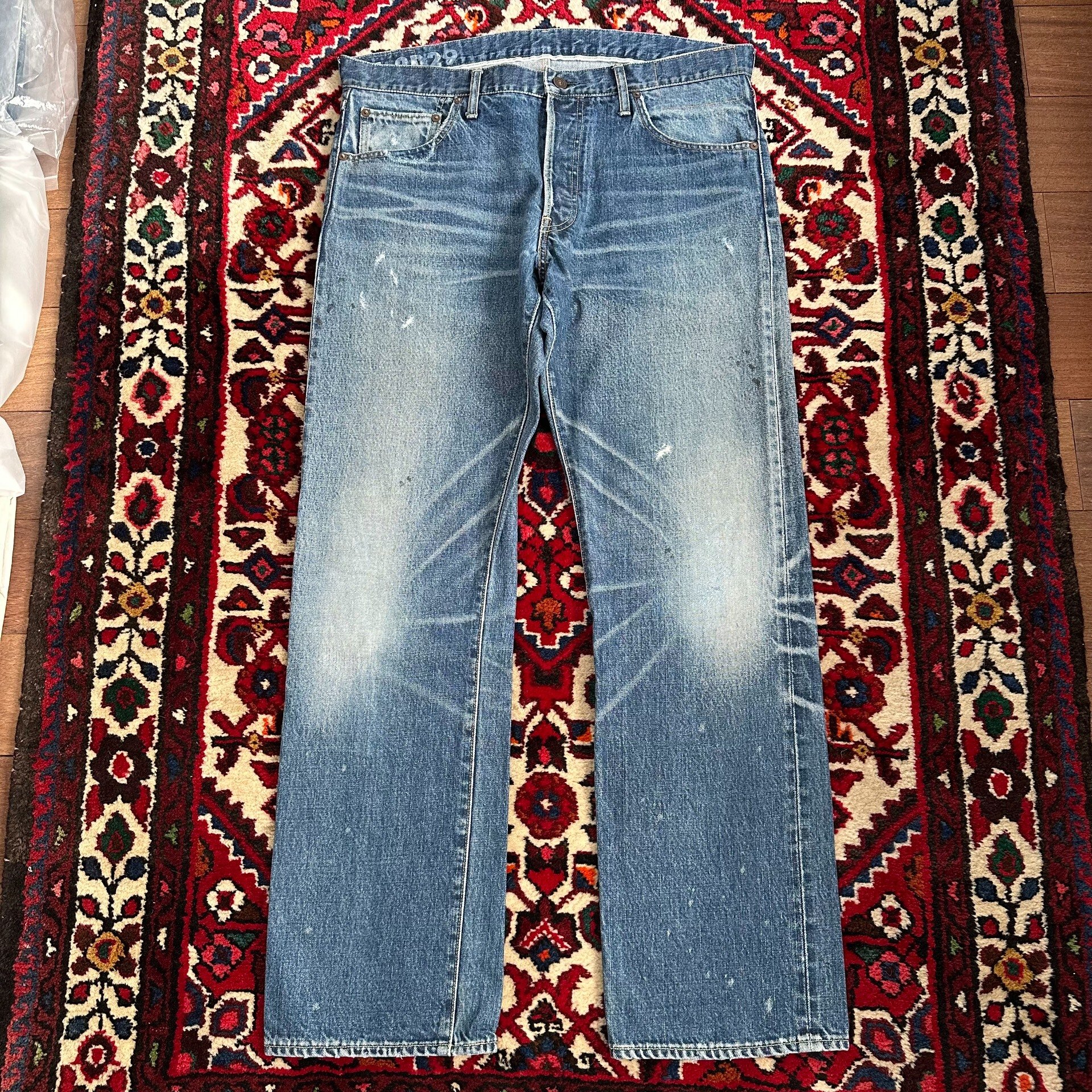 visvim 21aw 01.2D29 Washed Jeans