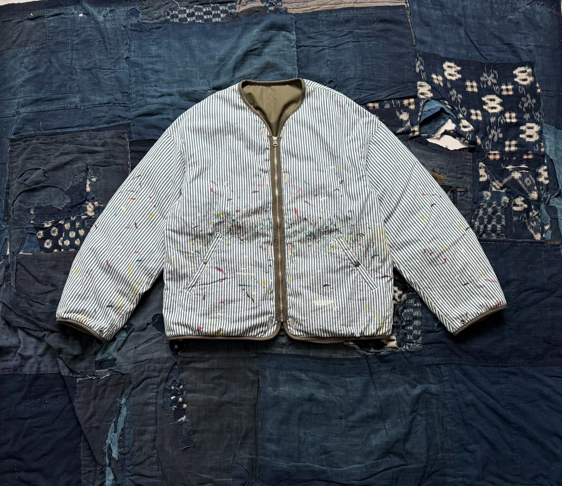 VISVIM 26SS IRIS DOWN JKT DMGD