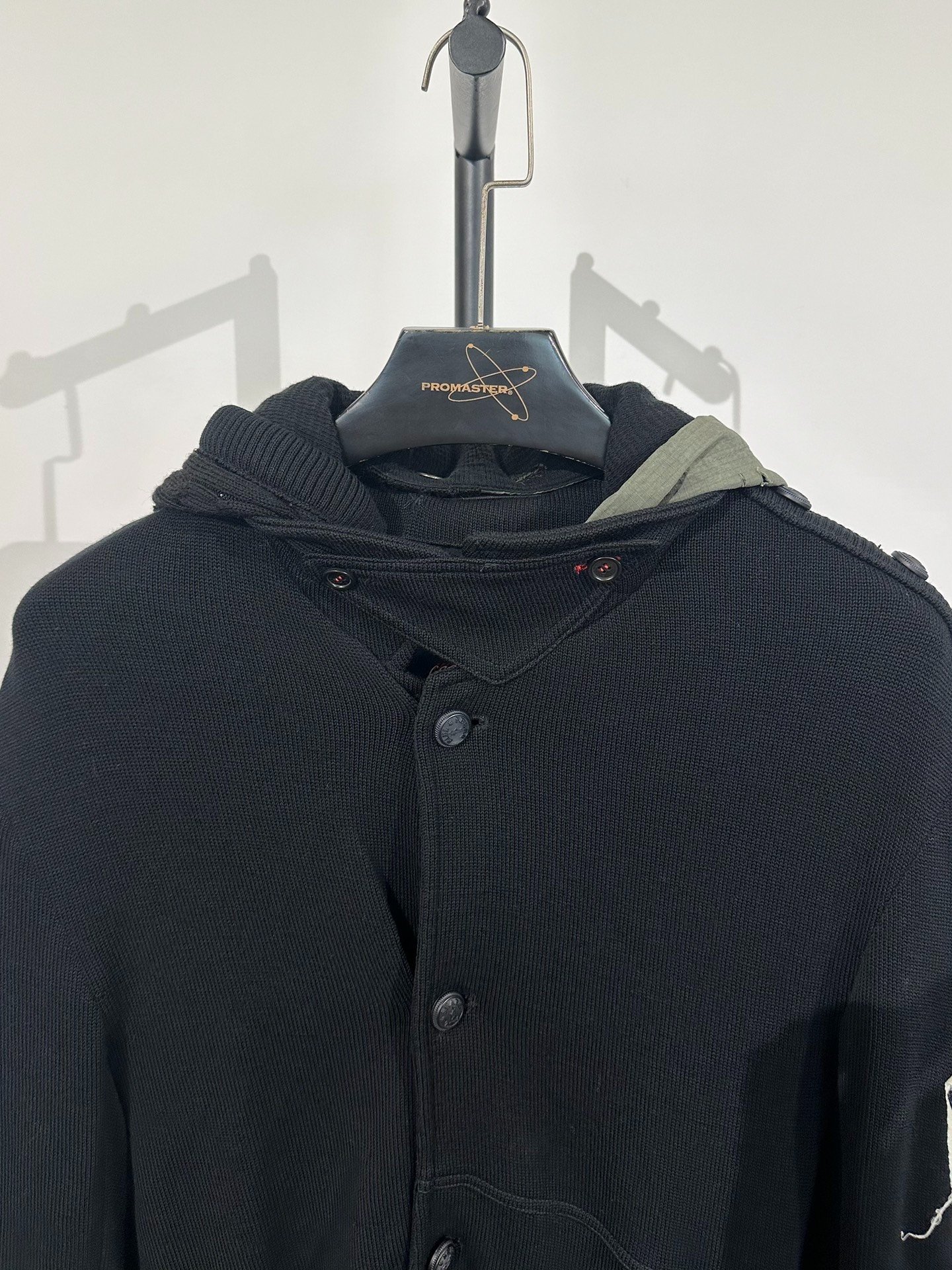 Greg Lauren x Paul&Shark Military Hooded Coat — label