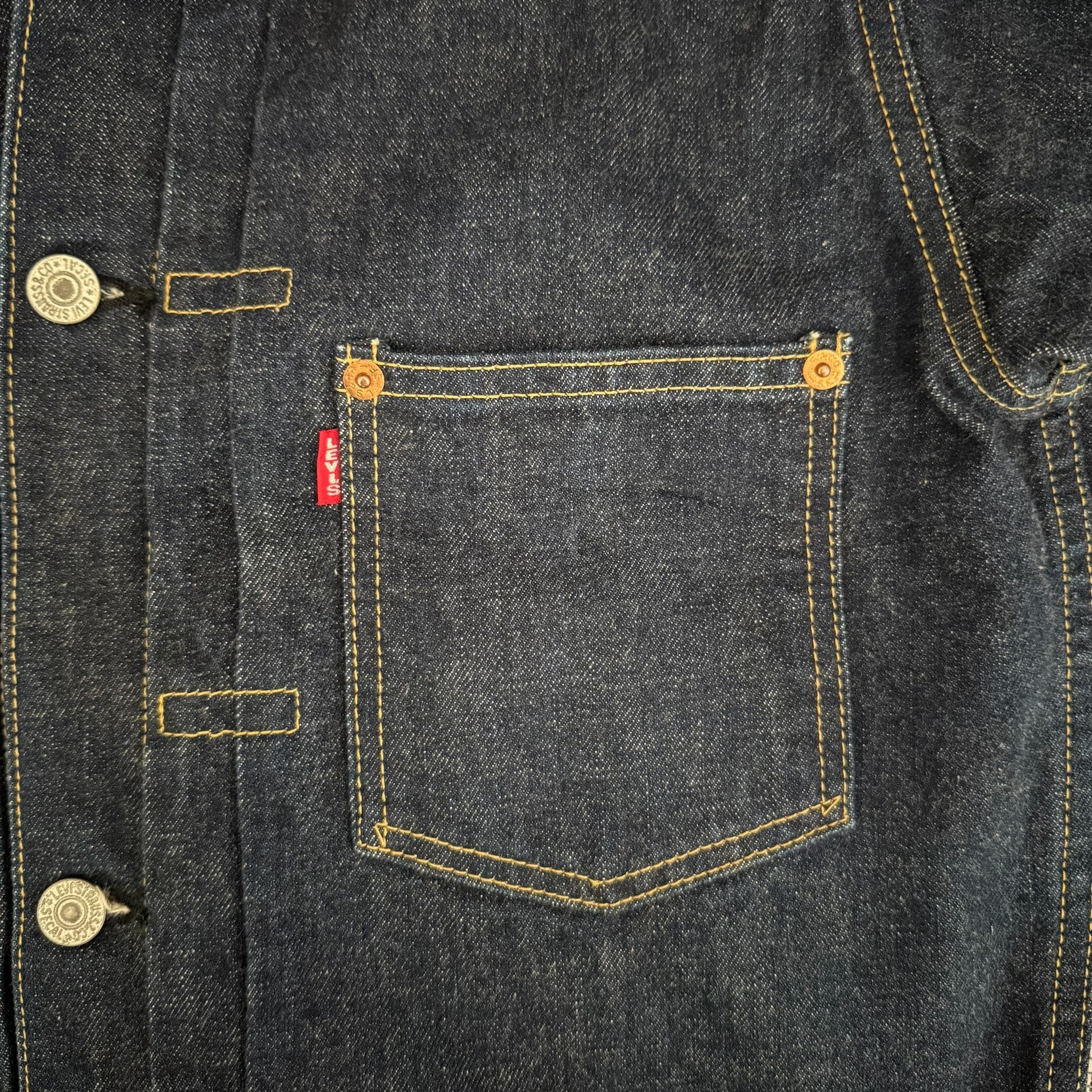 Levi's LVC 506XX Denim Jacket — back