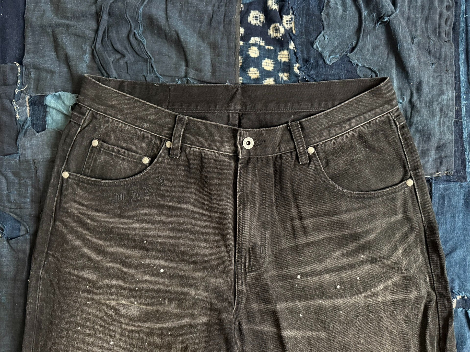 Madness 20AW Denim Pants — detail