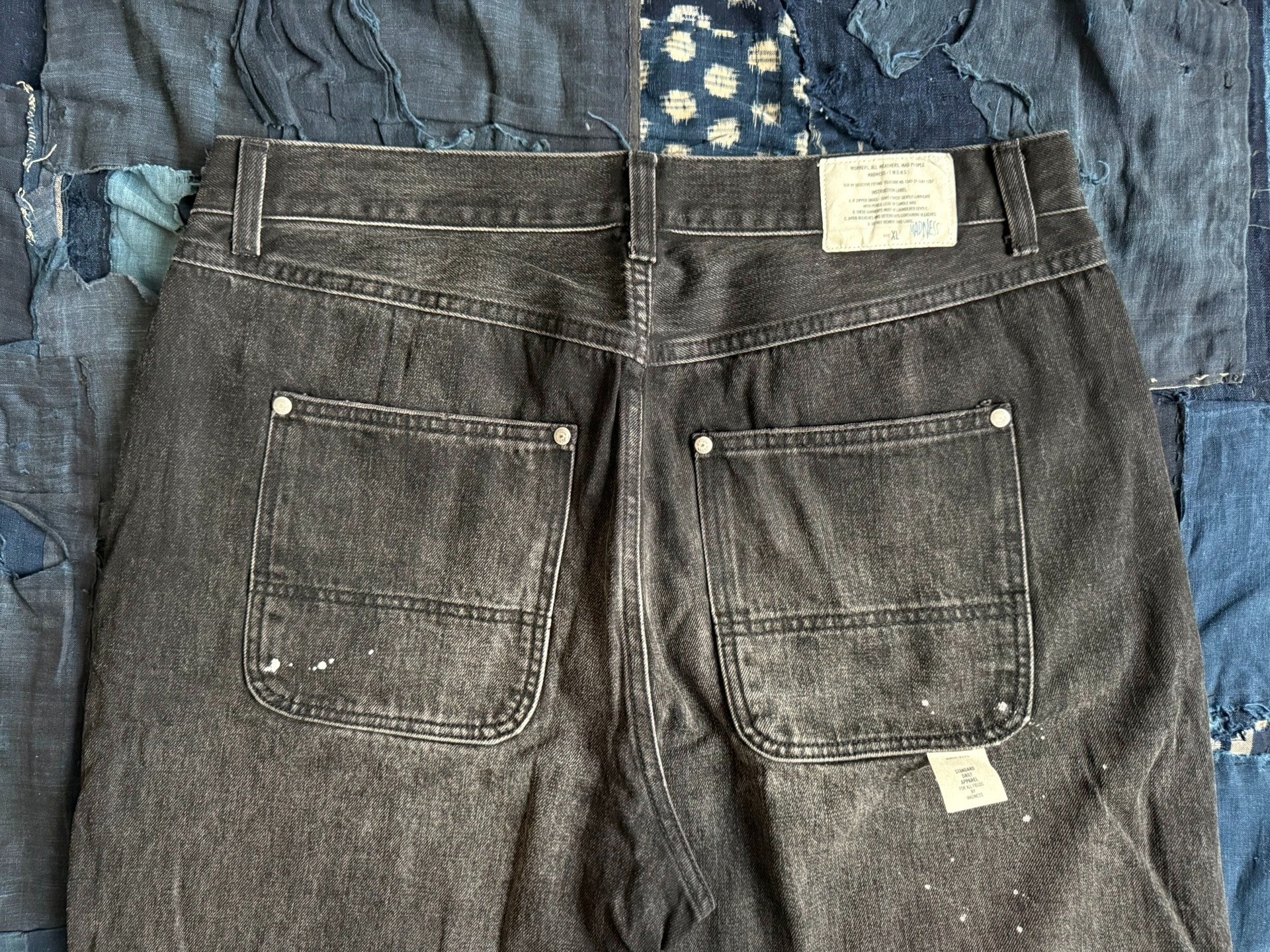Madness 20AW Denim Pants — back